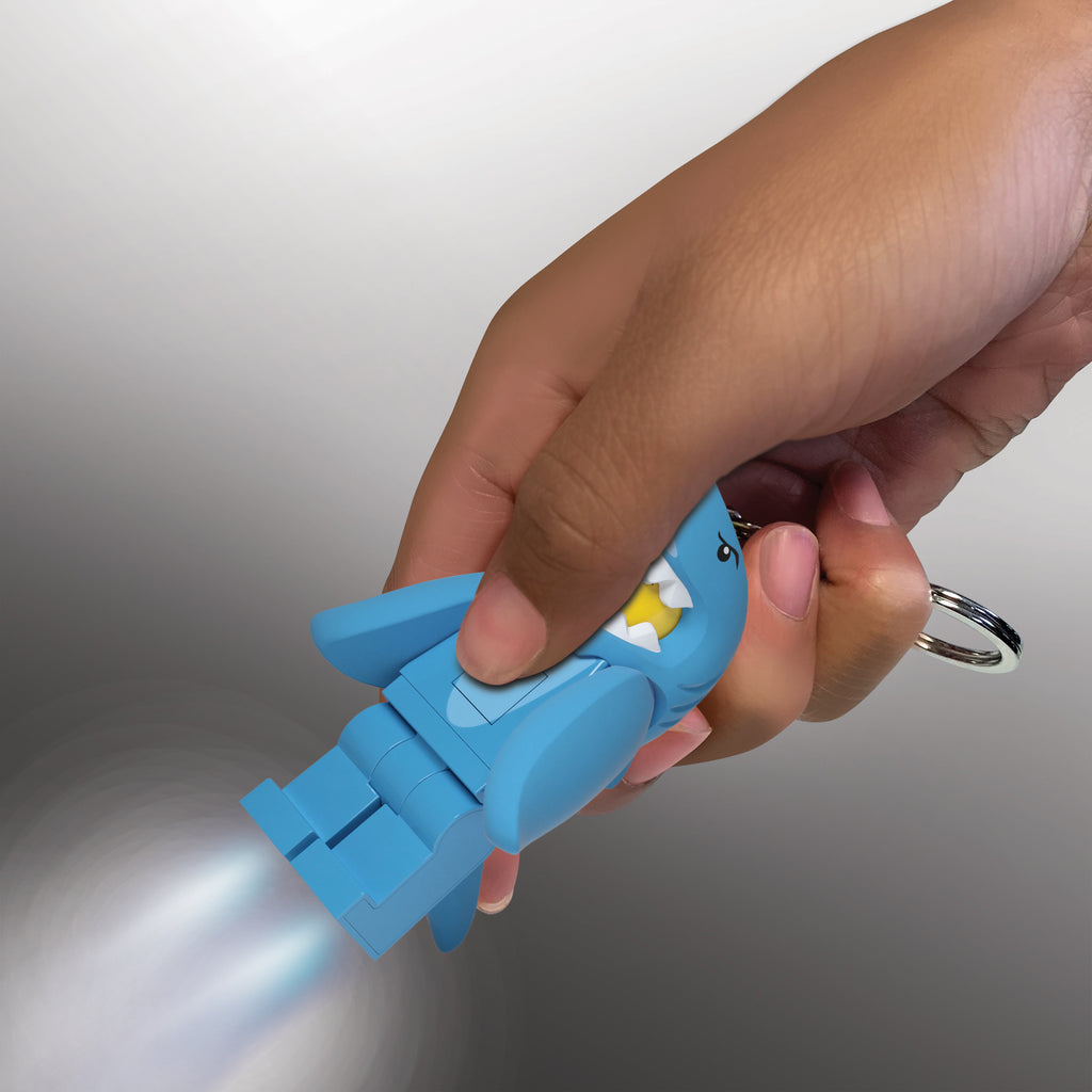 LEGO Minifigures Keychain Light Shark Suit Guy