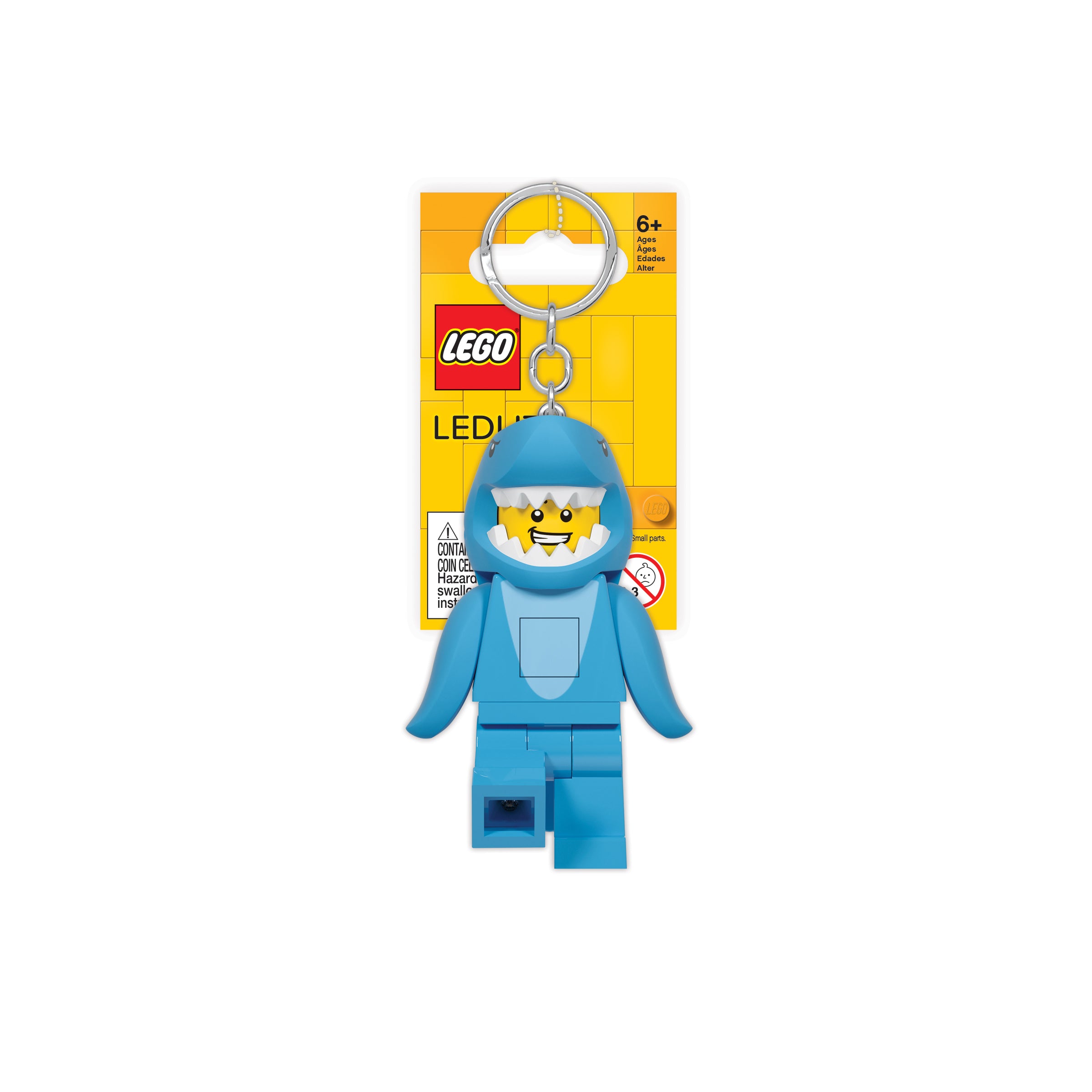 LEGO Minifigures Keychain Light Shark Suit Guy