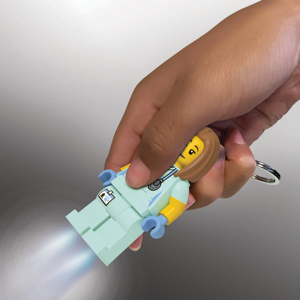 LEGO ICONIC NURSE KEYCHAIN LIGHT - Blue