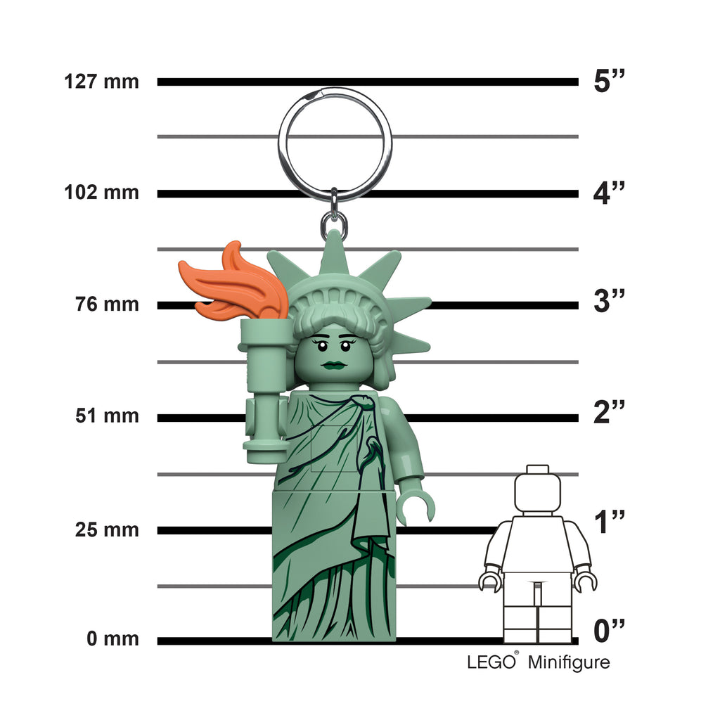 LEGO CLASSIC STATUE OF LIBERTY KEYCHAIN LIGHT