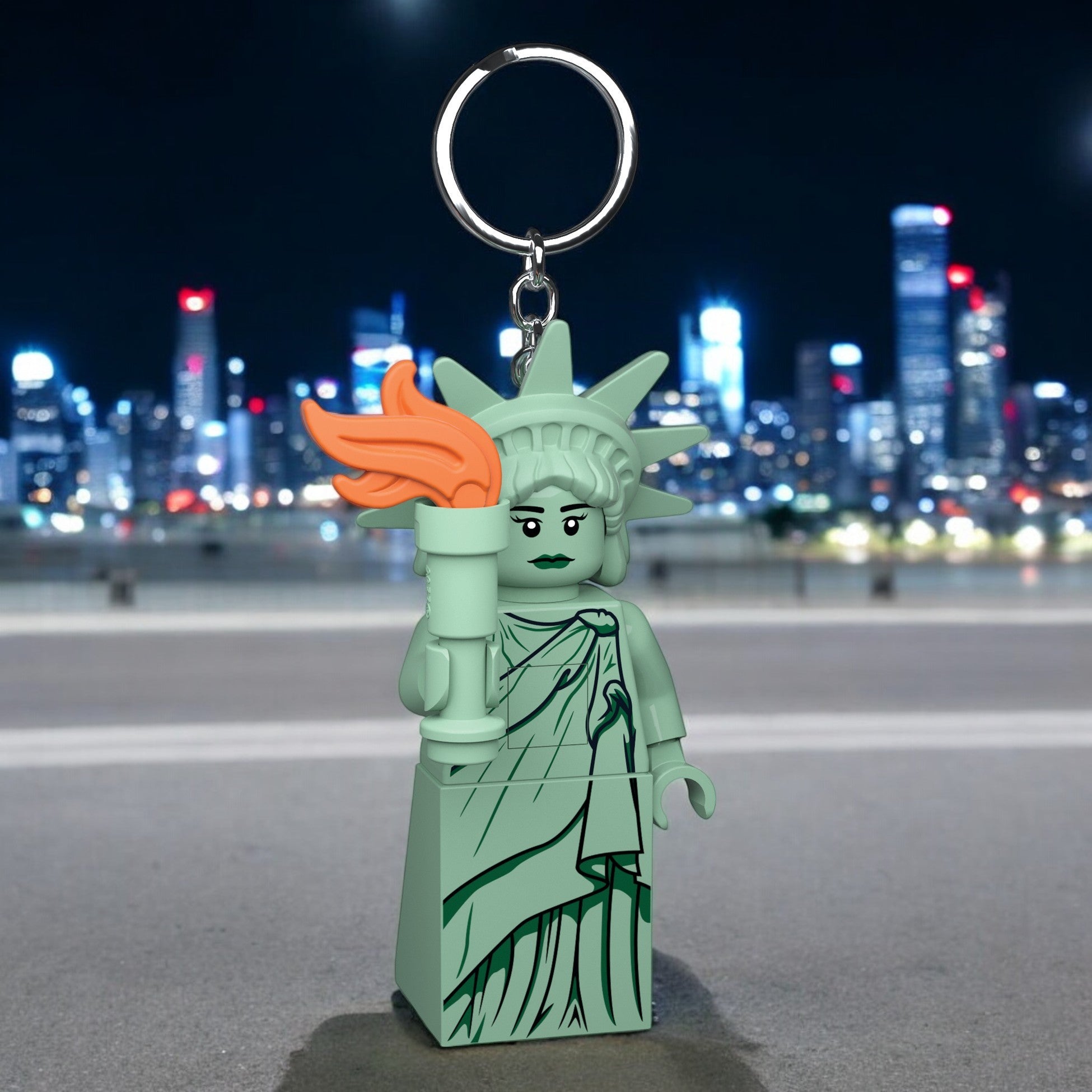 LEGO CLASSIC STATUE OF LIBERTY KEYCHAIN LIGHT