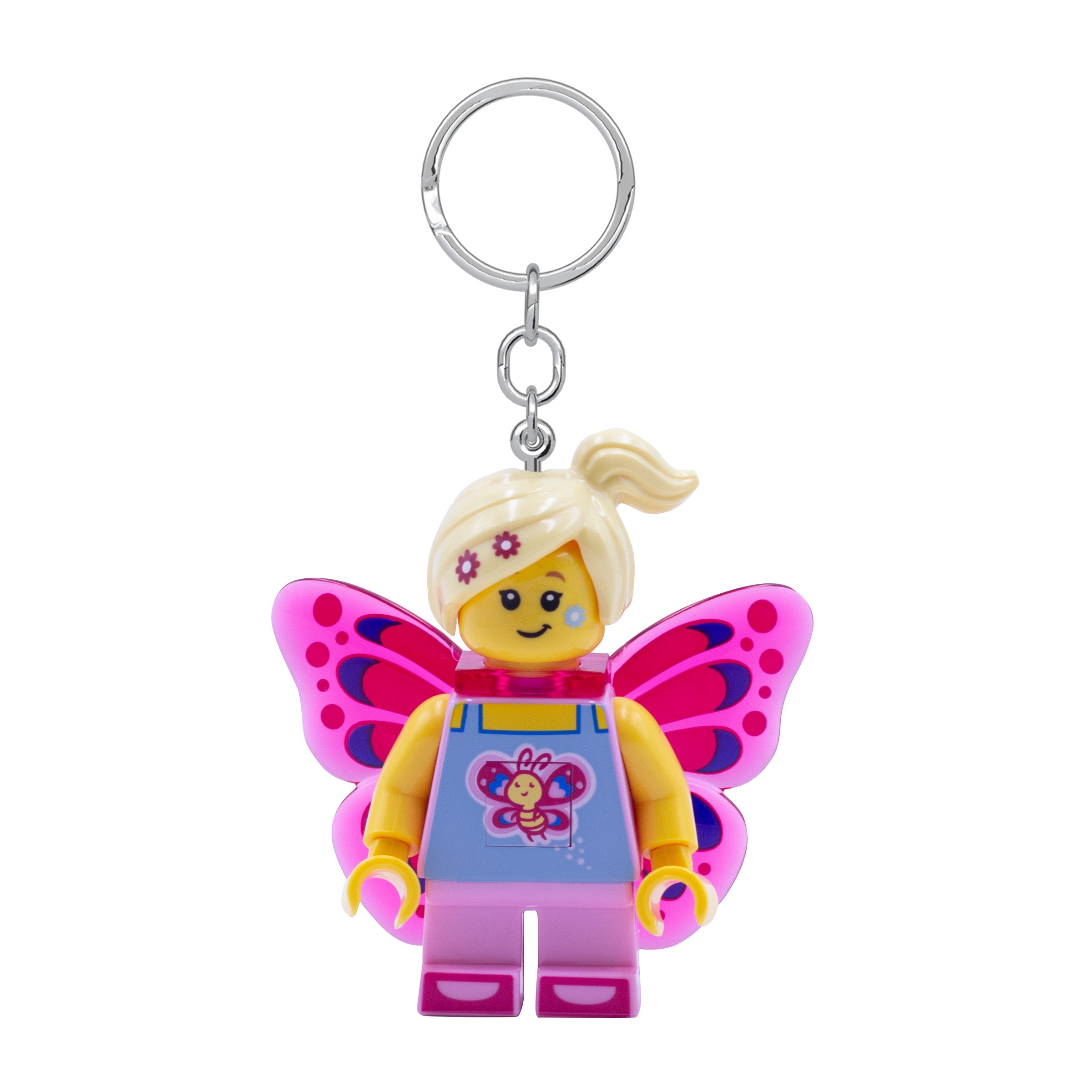 LEGO Minifigures Keychain Light Butterfly Girl