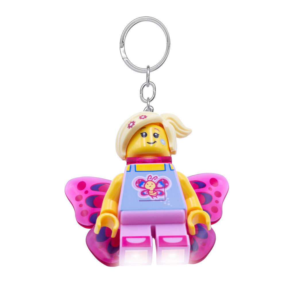 LEGO Minifigures Keychain Light Butterfly Girl