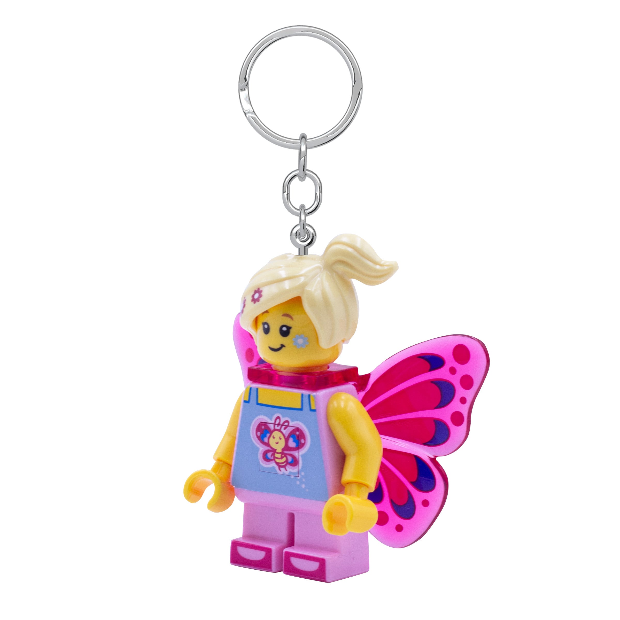 LEGO Minifigures Keychain Light Butterfly Girl