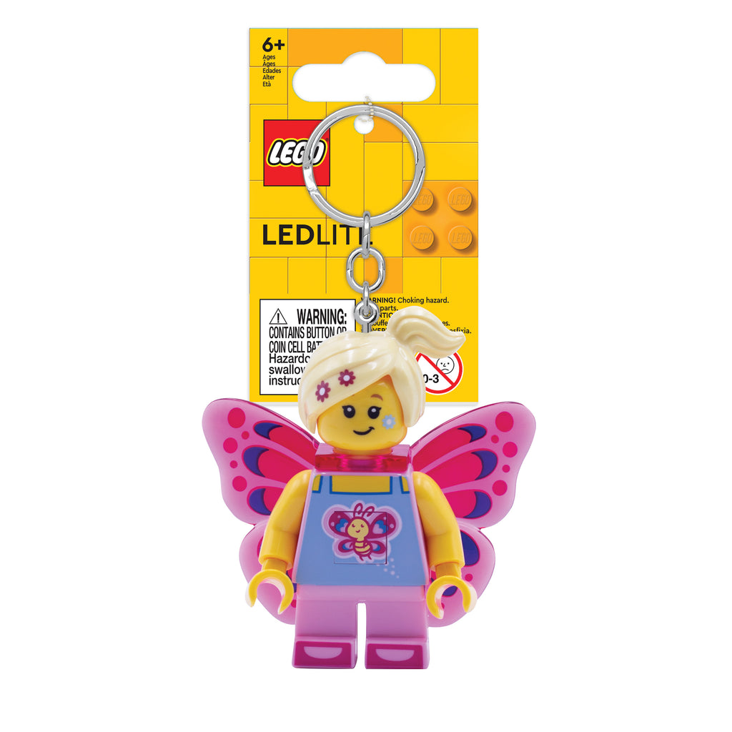 LEGO Minifigures Keychain Light Butterfly Girl