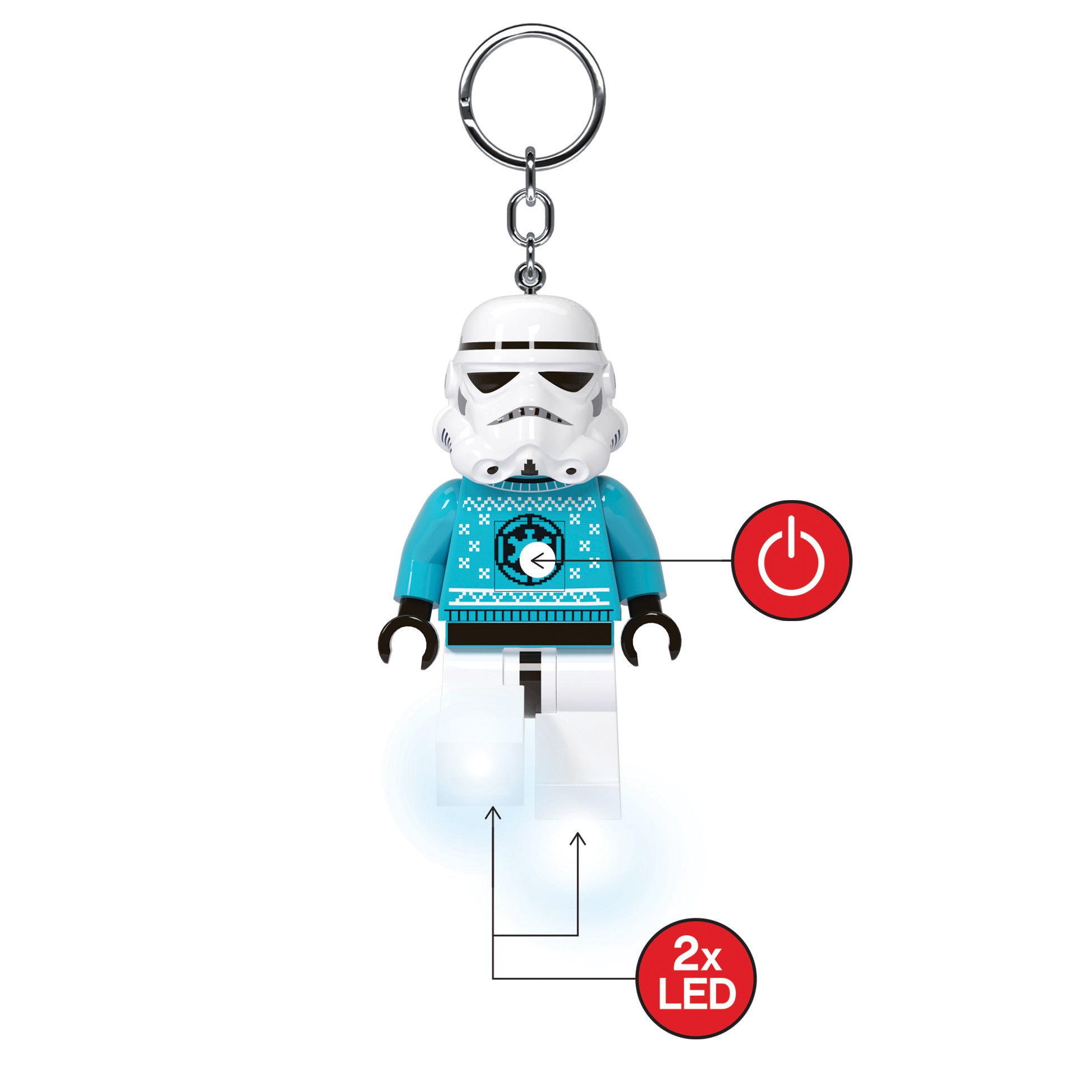 LEGO Star Wars Keychain Light Stormtrooper Holiday Sweat