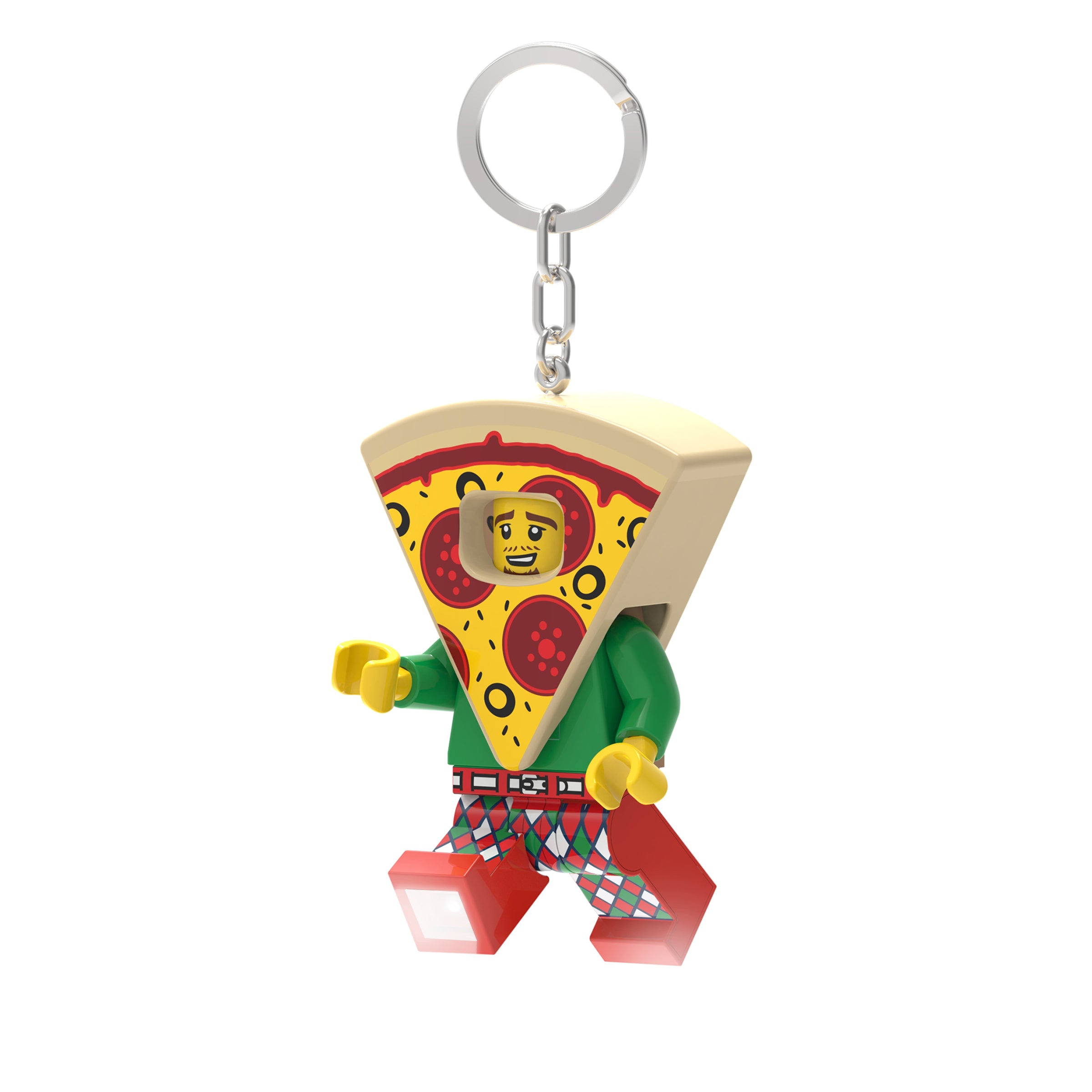 LEGO Minifigures Keychain Light Pizza Guy