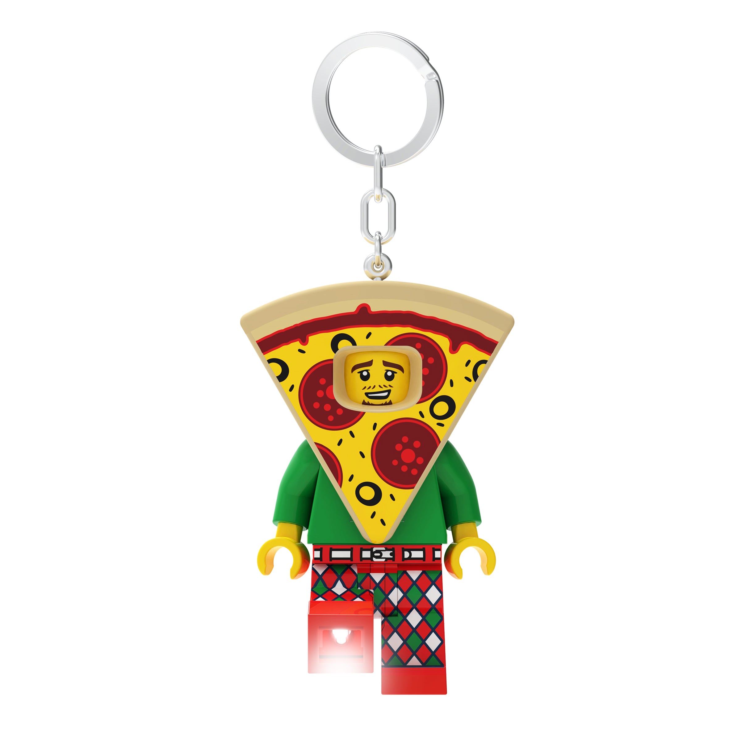 LEGO Minifigures Keychain Light Pizza Guy