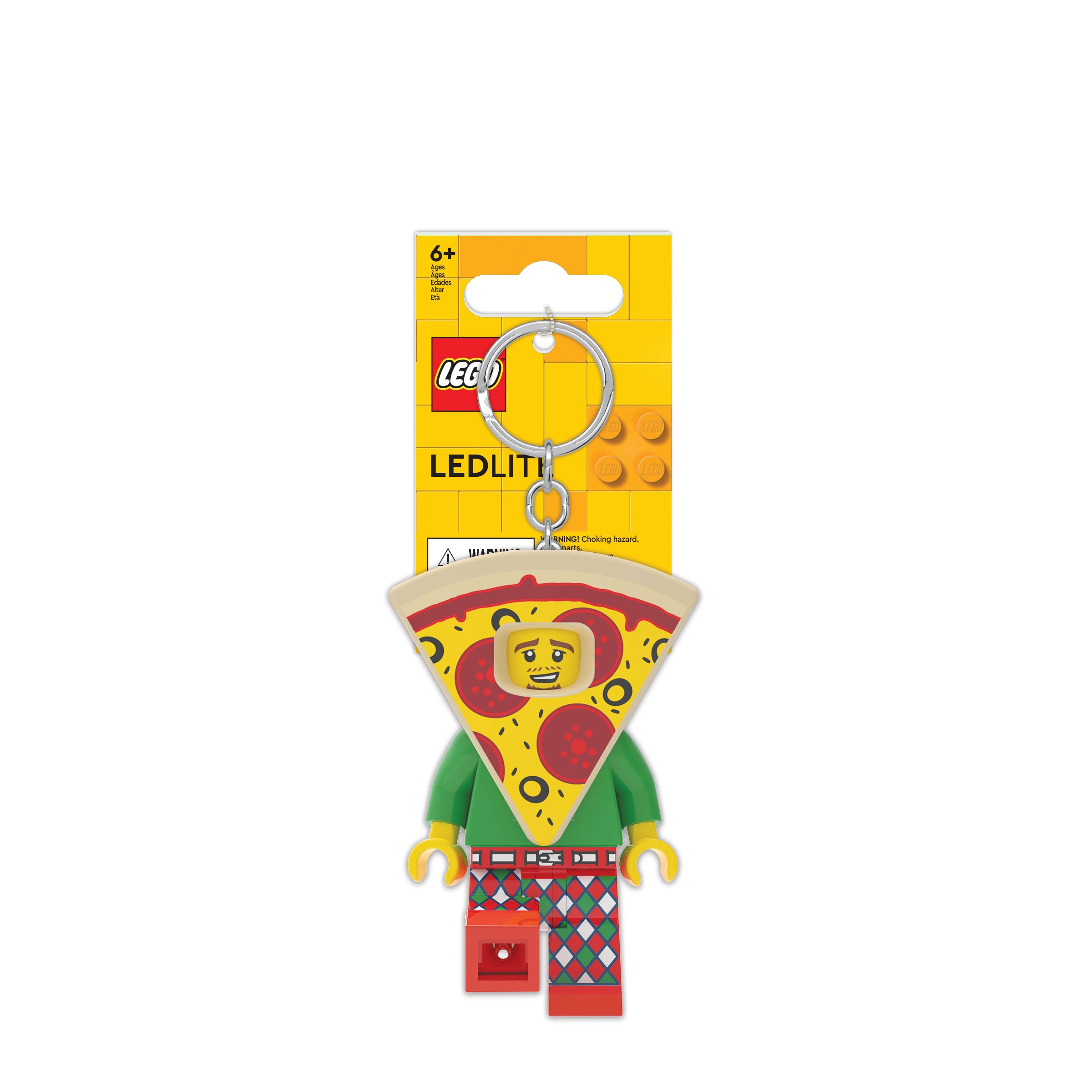 LEGO Minifigures Keychain Light Pizza Guy
