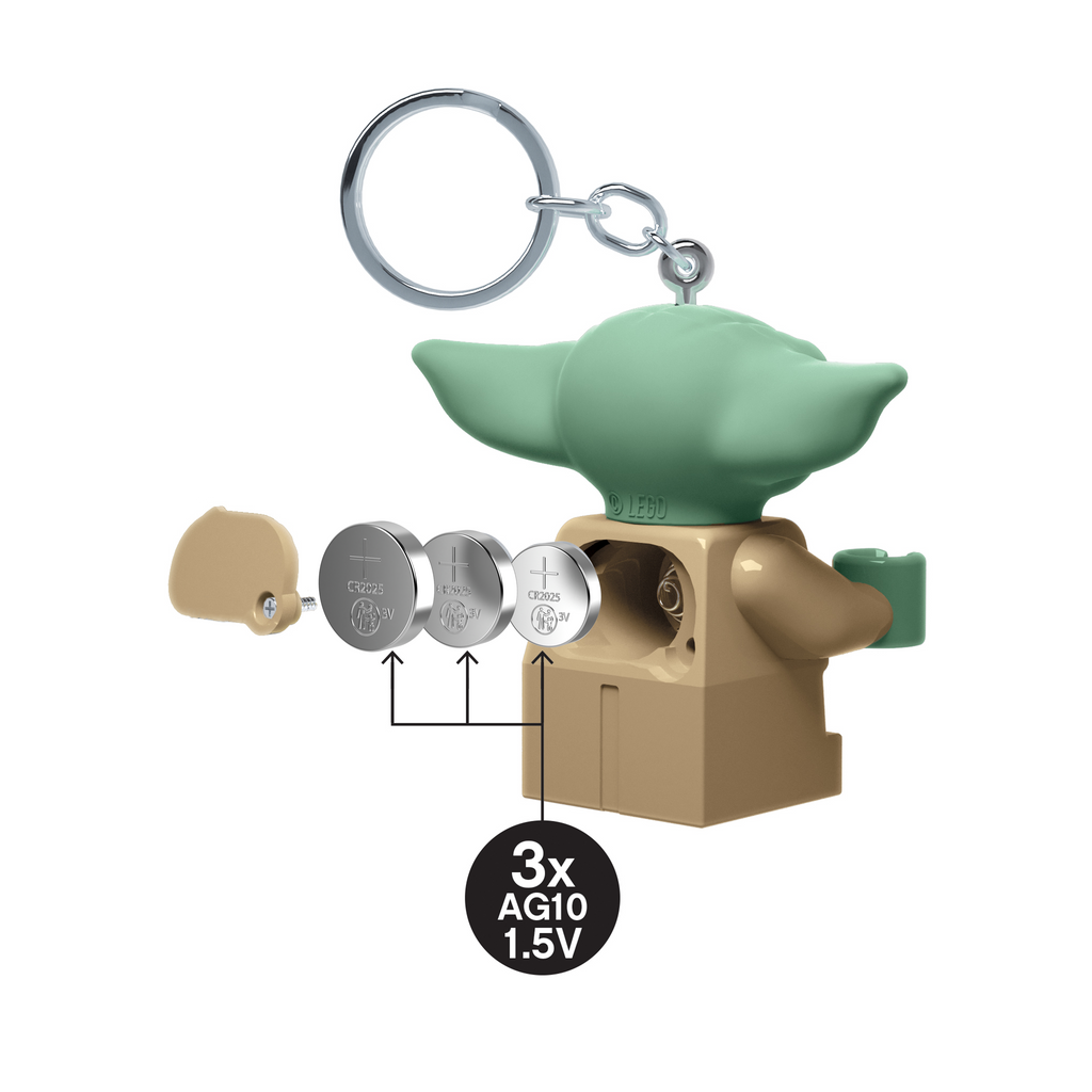 LEGO STAR WARS THE MANDALORIAN GROGU KEYCHAIN LIGHT
