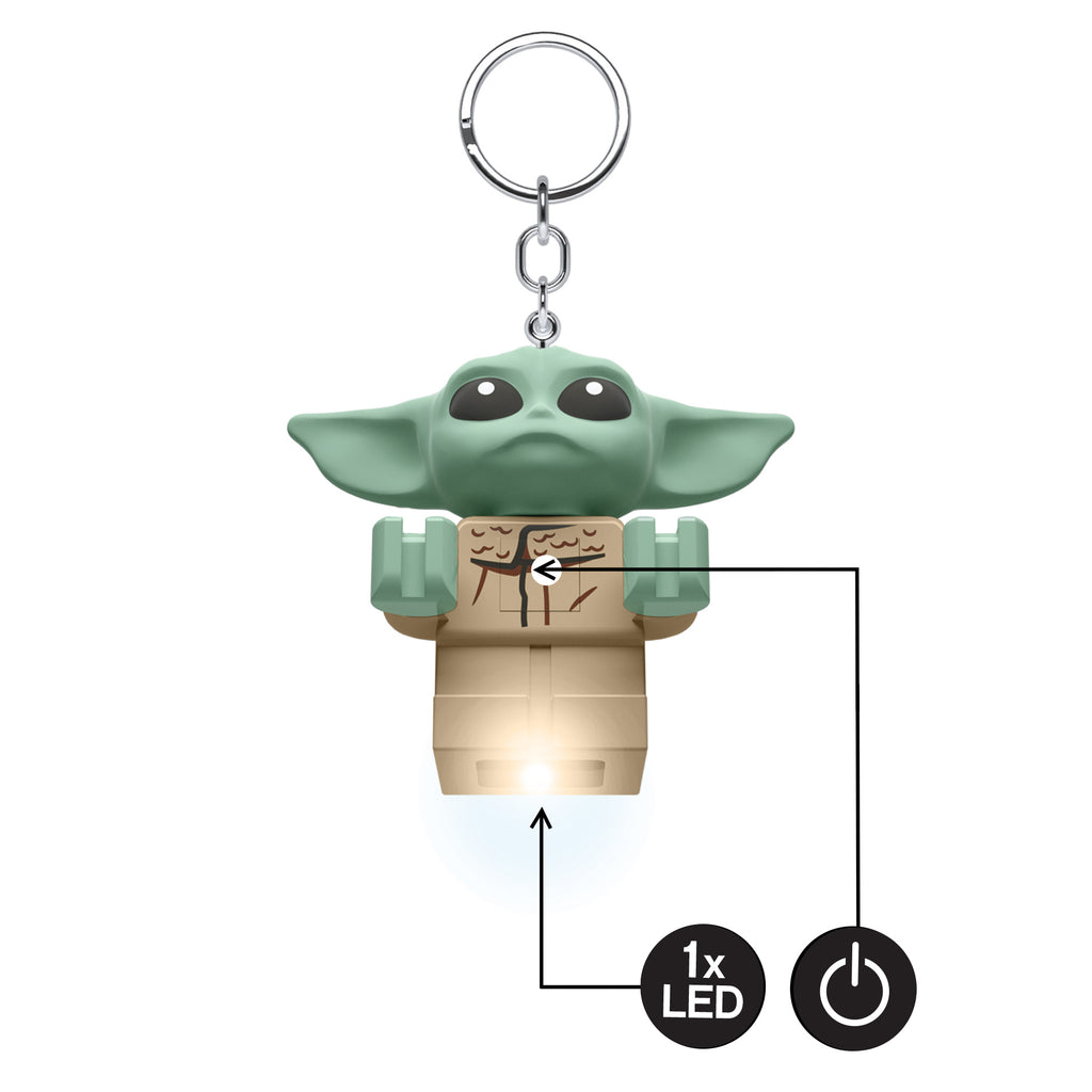 LEGO STAR WARS THE MANDALORIAN GROGU KEYCHAIN LIGHT
