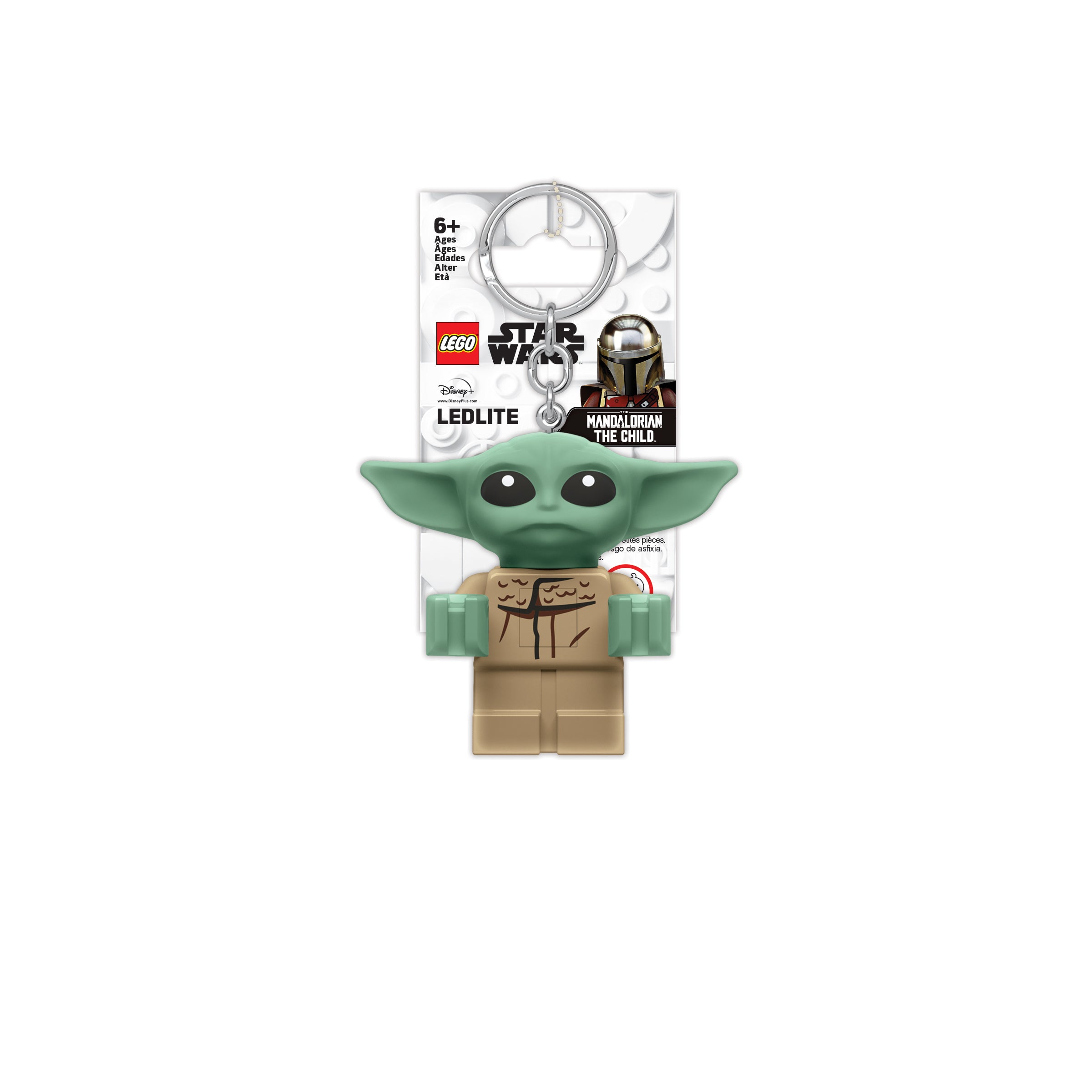 LEGO STAR WARS THE MANDALORIAN GROGU KEYCHAIN LIGHT