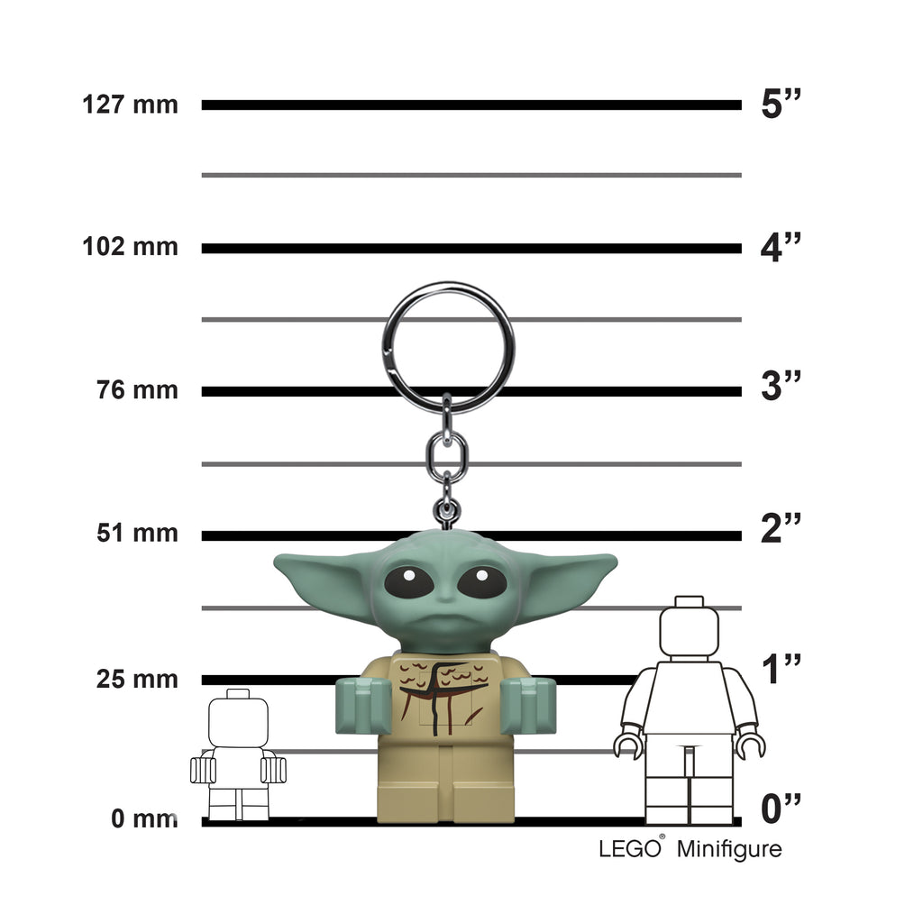 LEGO STAR WARS THE MANDALORIAN GROGU KEYCHAIN LIGHT