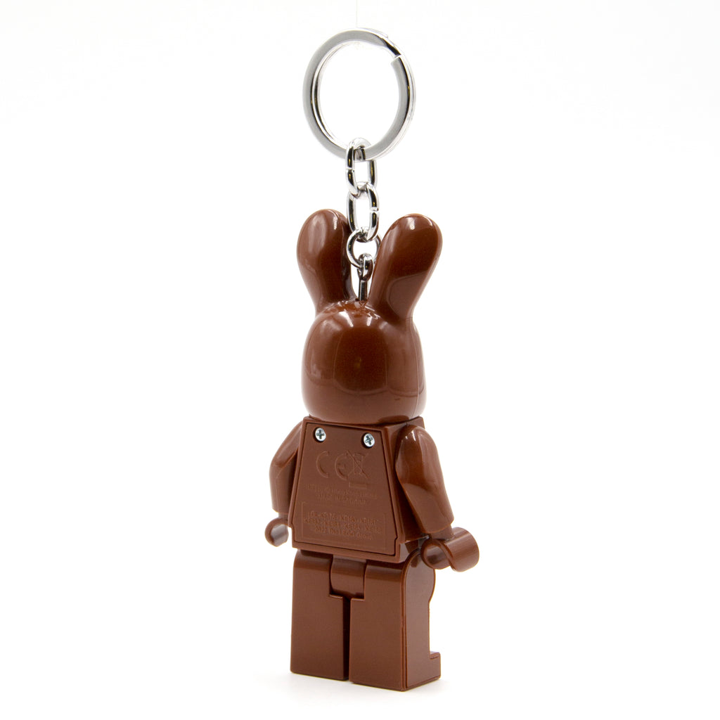LEGO Minifigures Keychain Light Chocolate Bunny