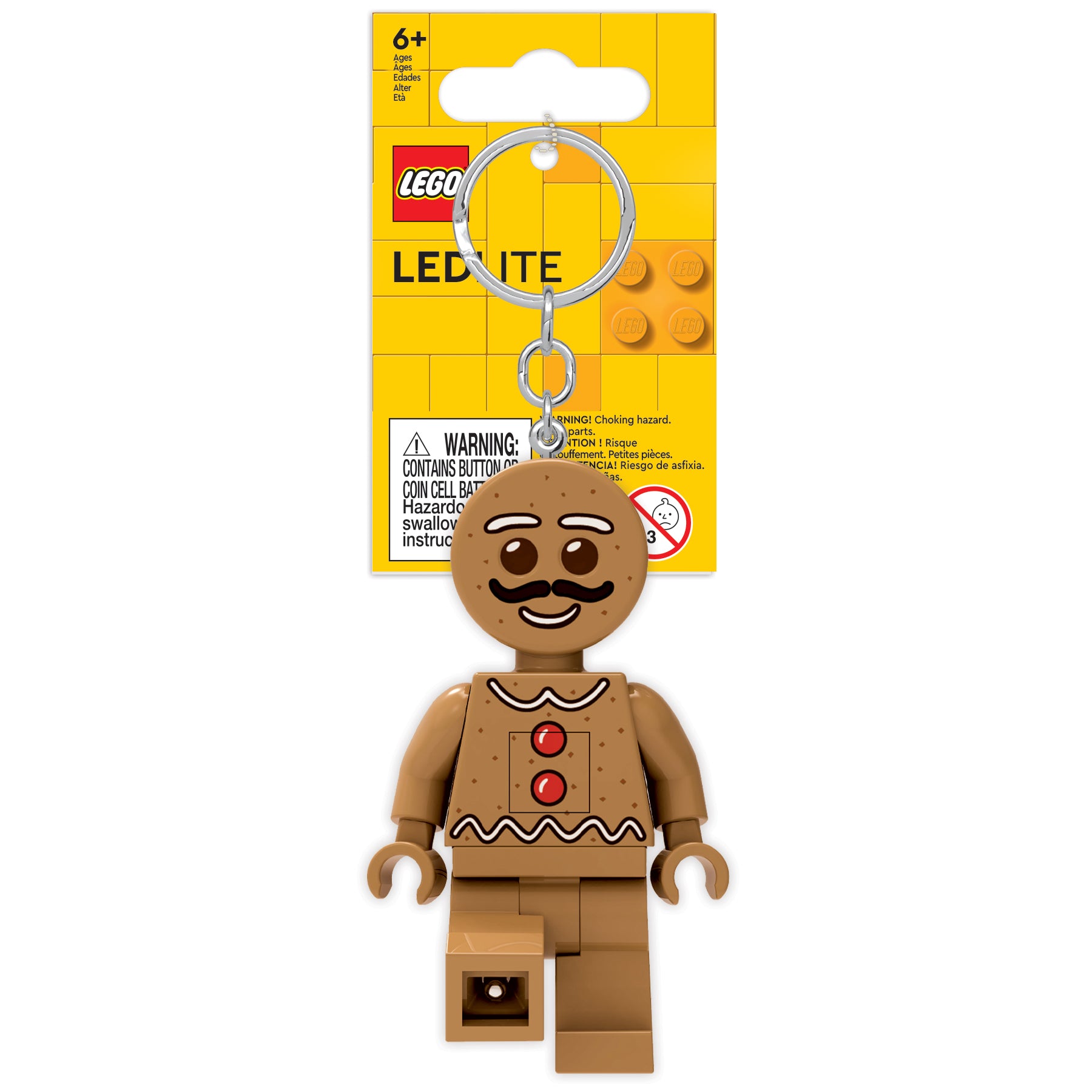 LEGO Minifigures Keychain Light Gingerbread Man