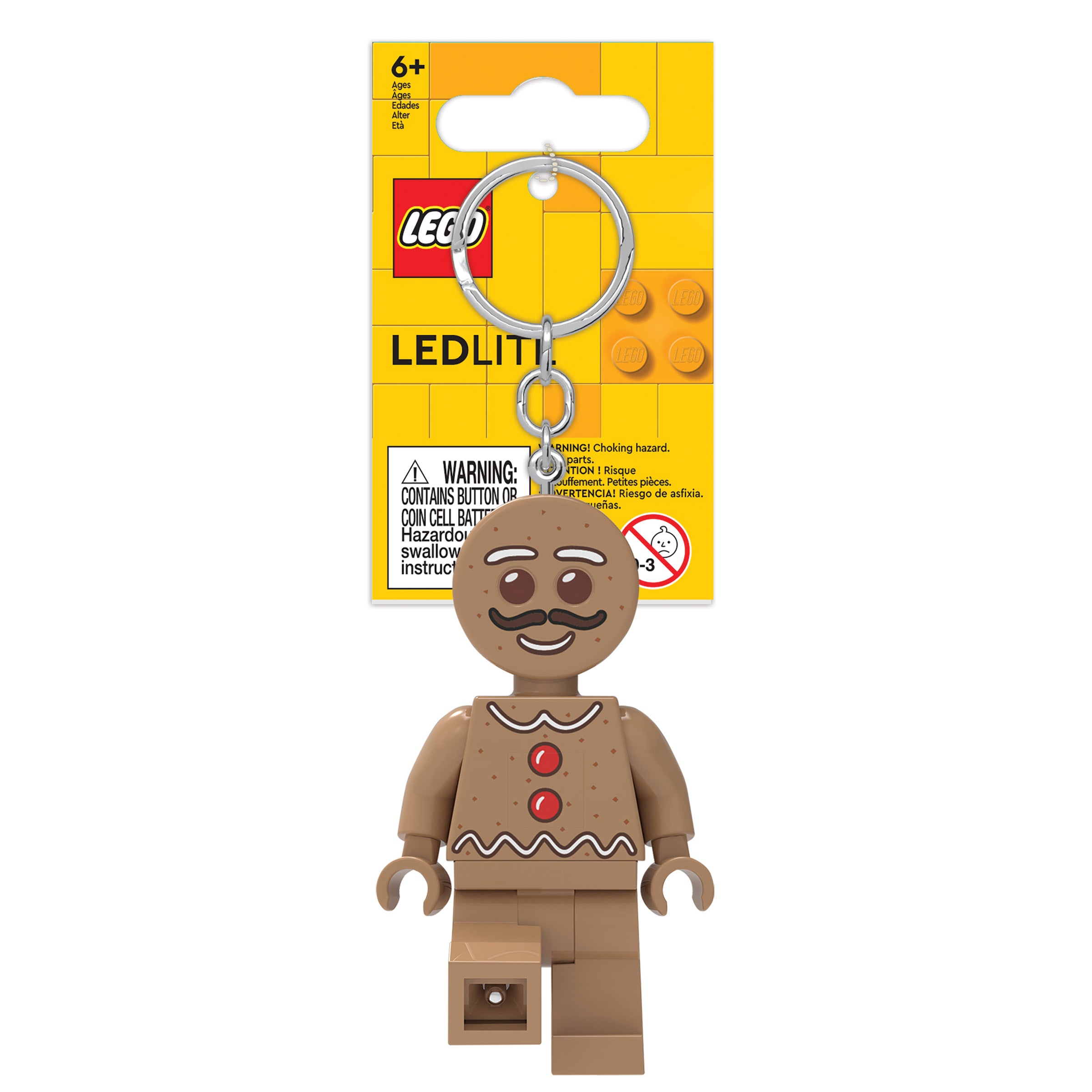 LEGO Minifigures Keychain Light Gingerbread Man