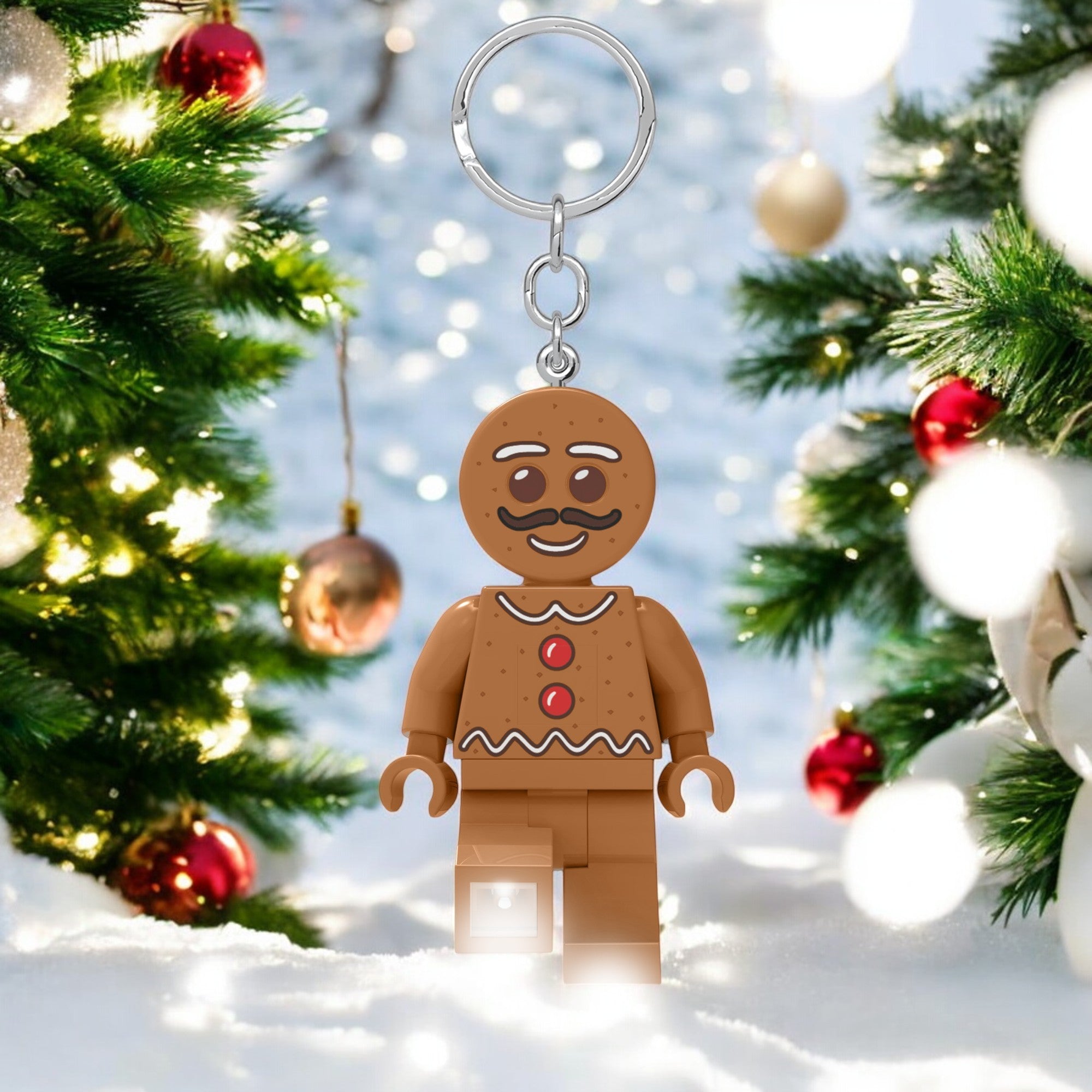 LEGO Minifigures Keychain Light Gingerbread Man