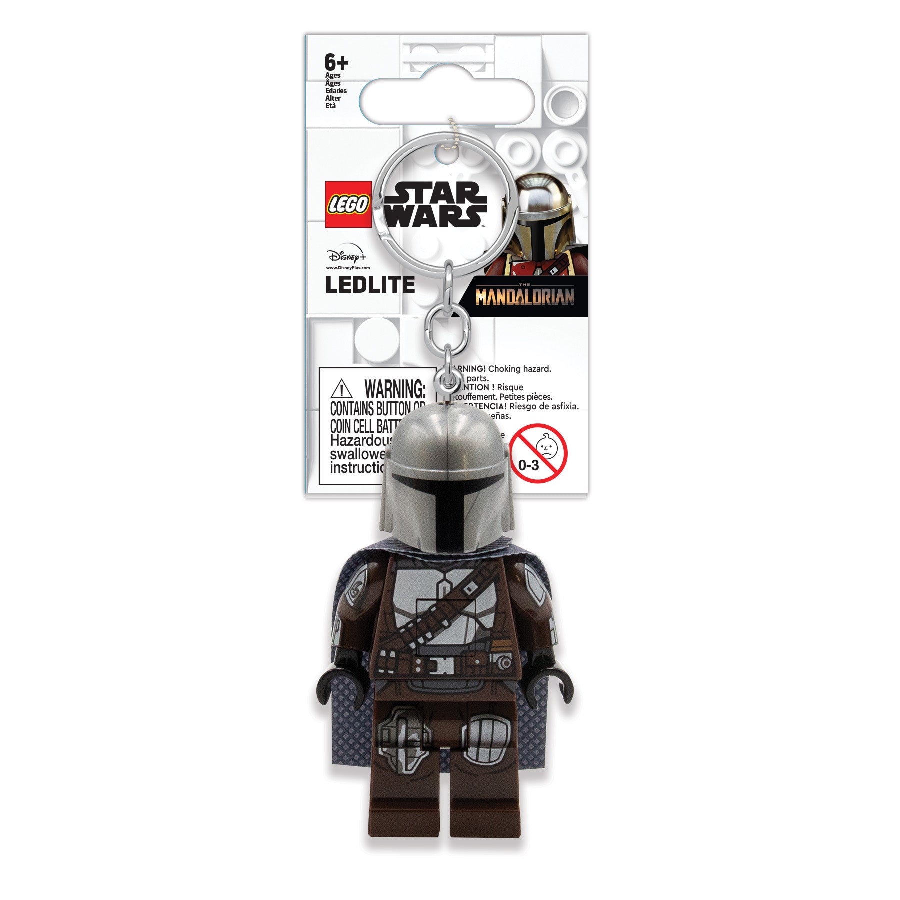 LEGO Star Wars The Mandalorian Keychain Light Mandalorian