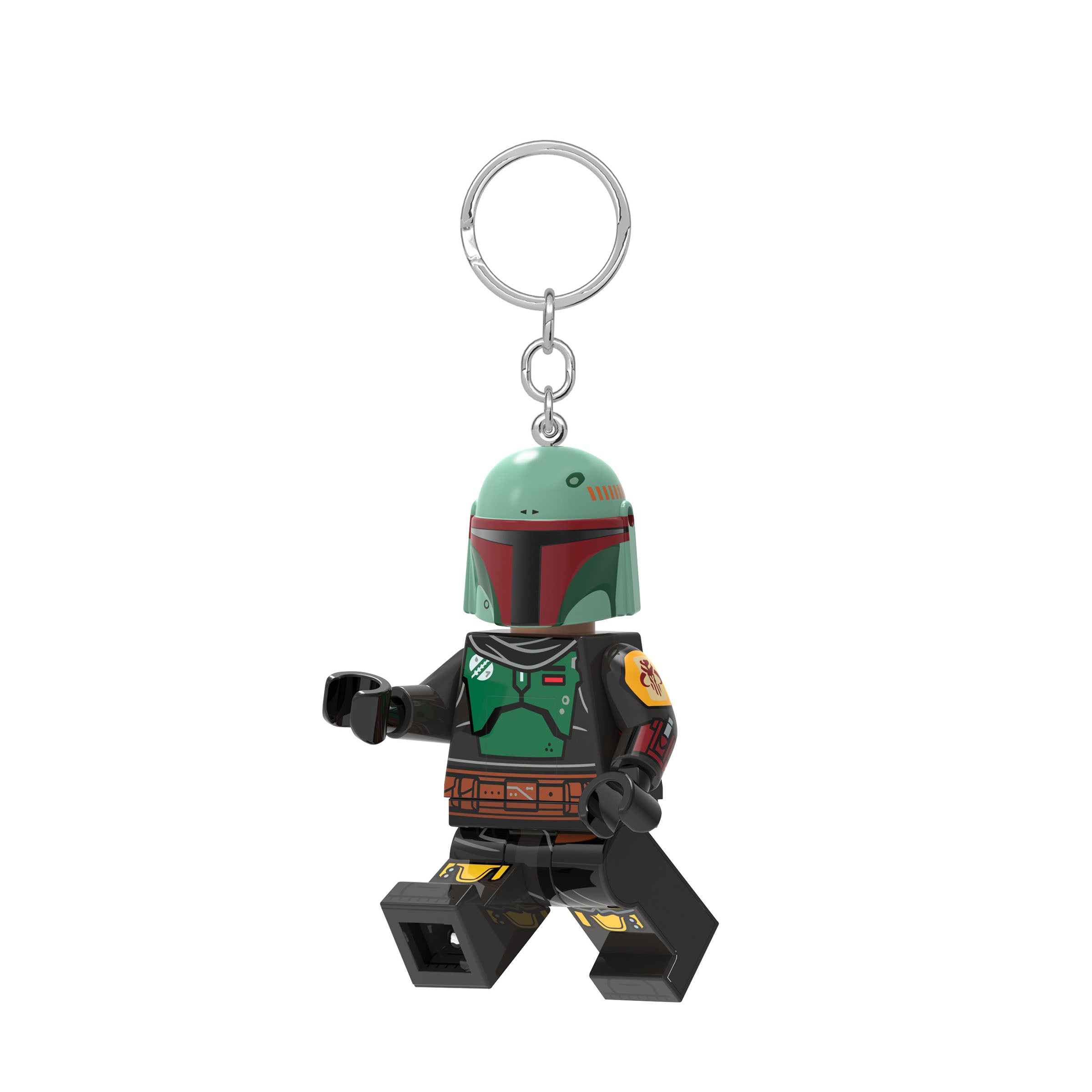 LEGO Star Wars The Mandalorian Keychain Light Boba Fett
