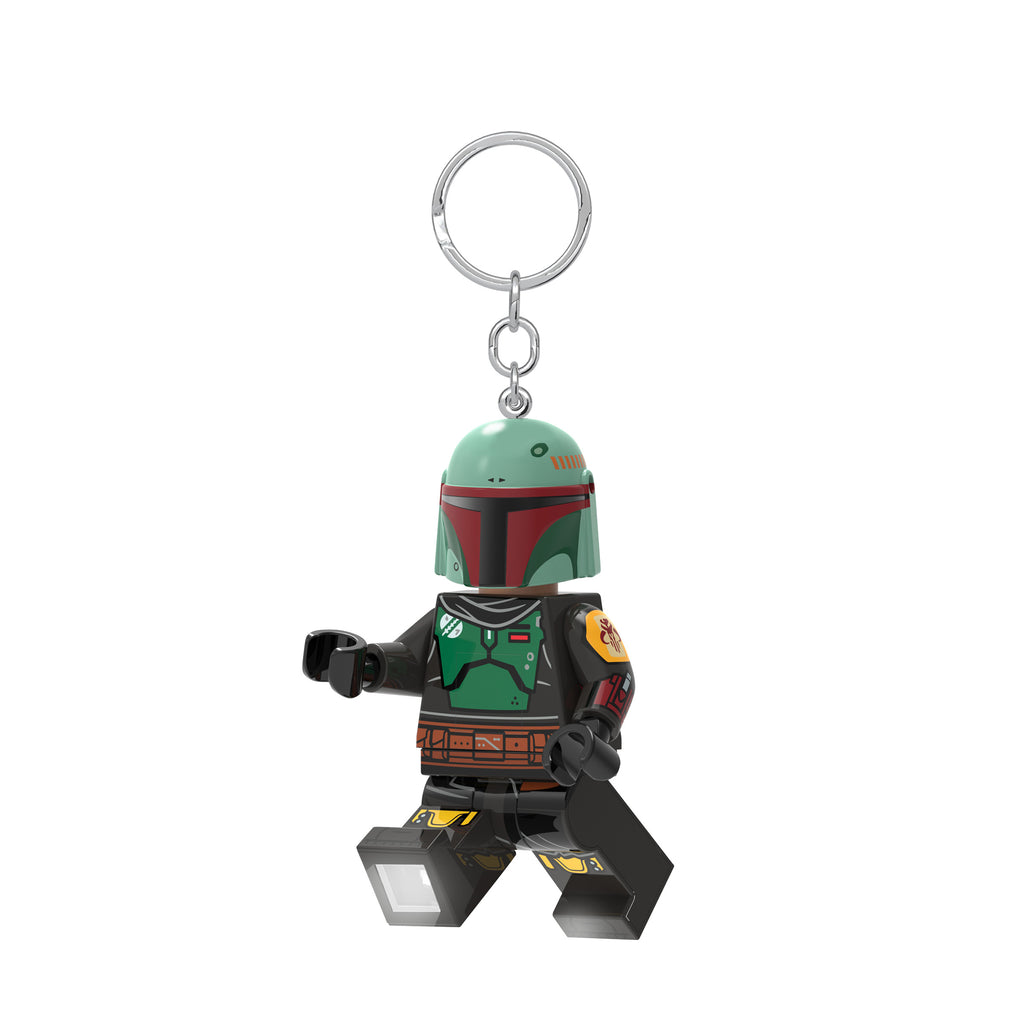 LEGO Star Wars The Mandalorian Keychain Light Boba Fett