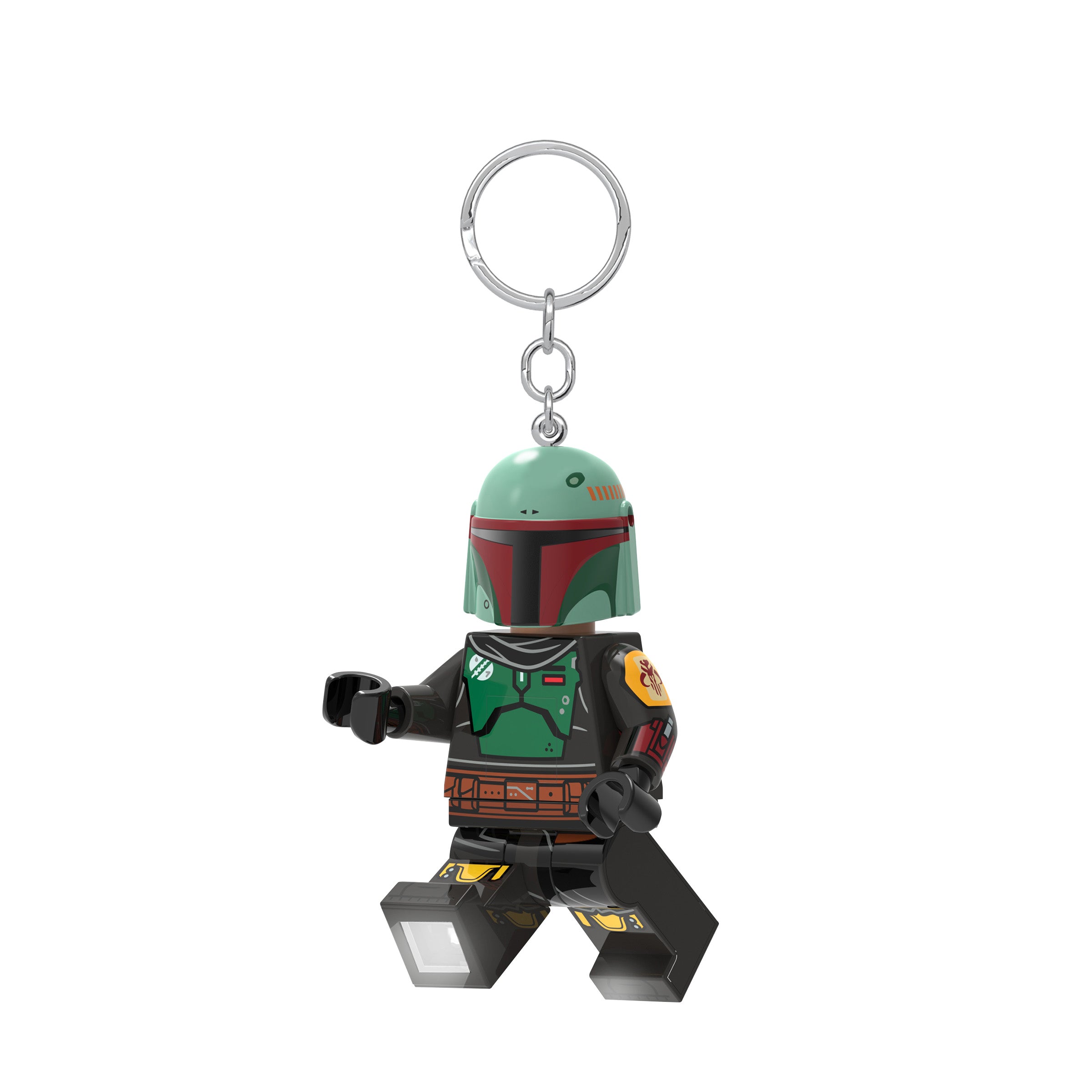 LEGO Star Wars The Mandalorian Keychain Light Boba Fett