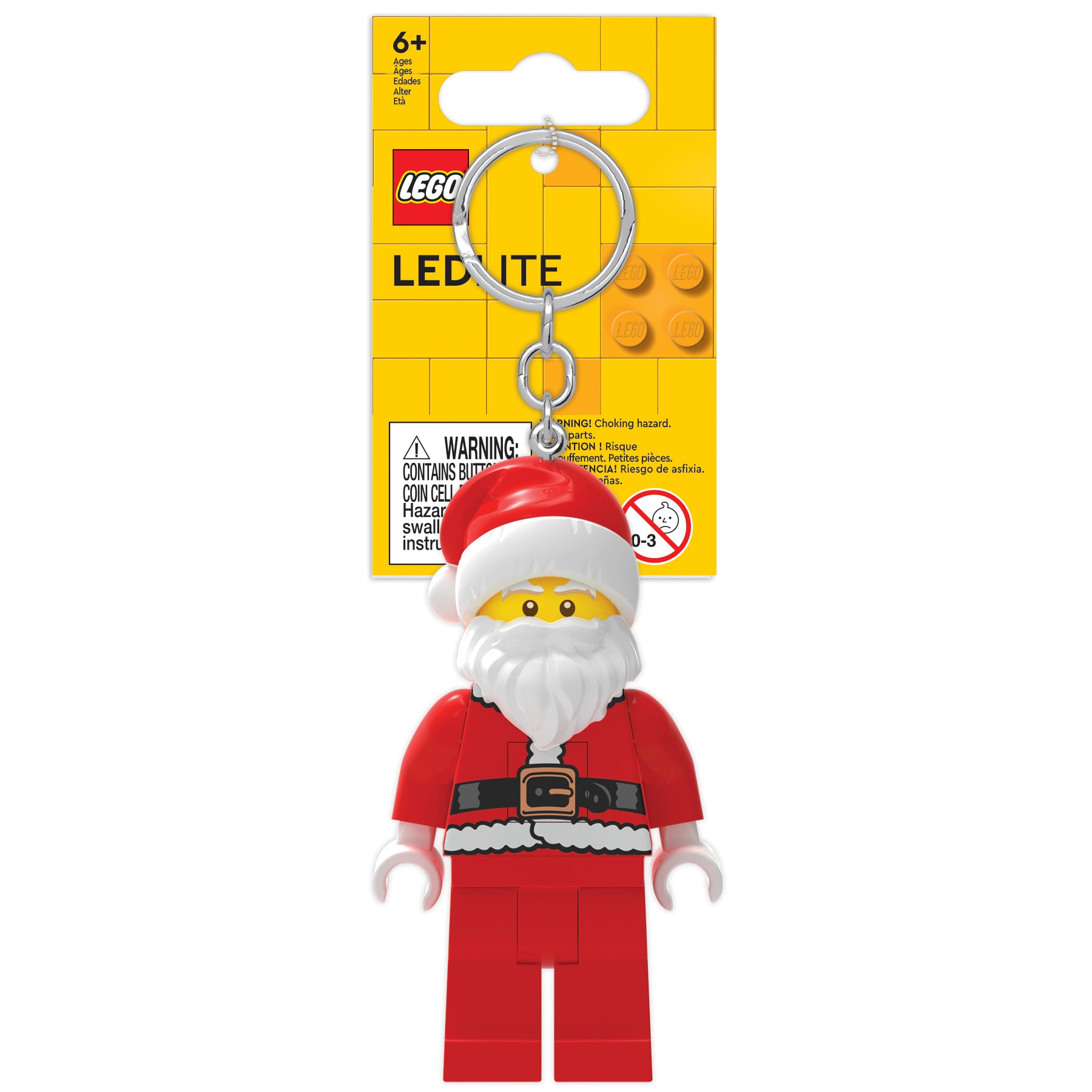 LEGO Minifigures Keychain Light Santa