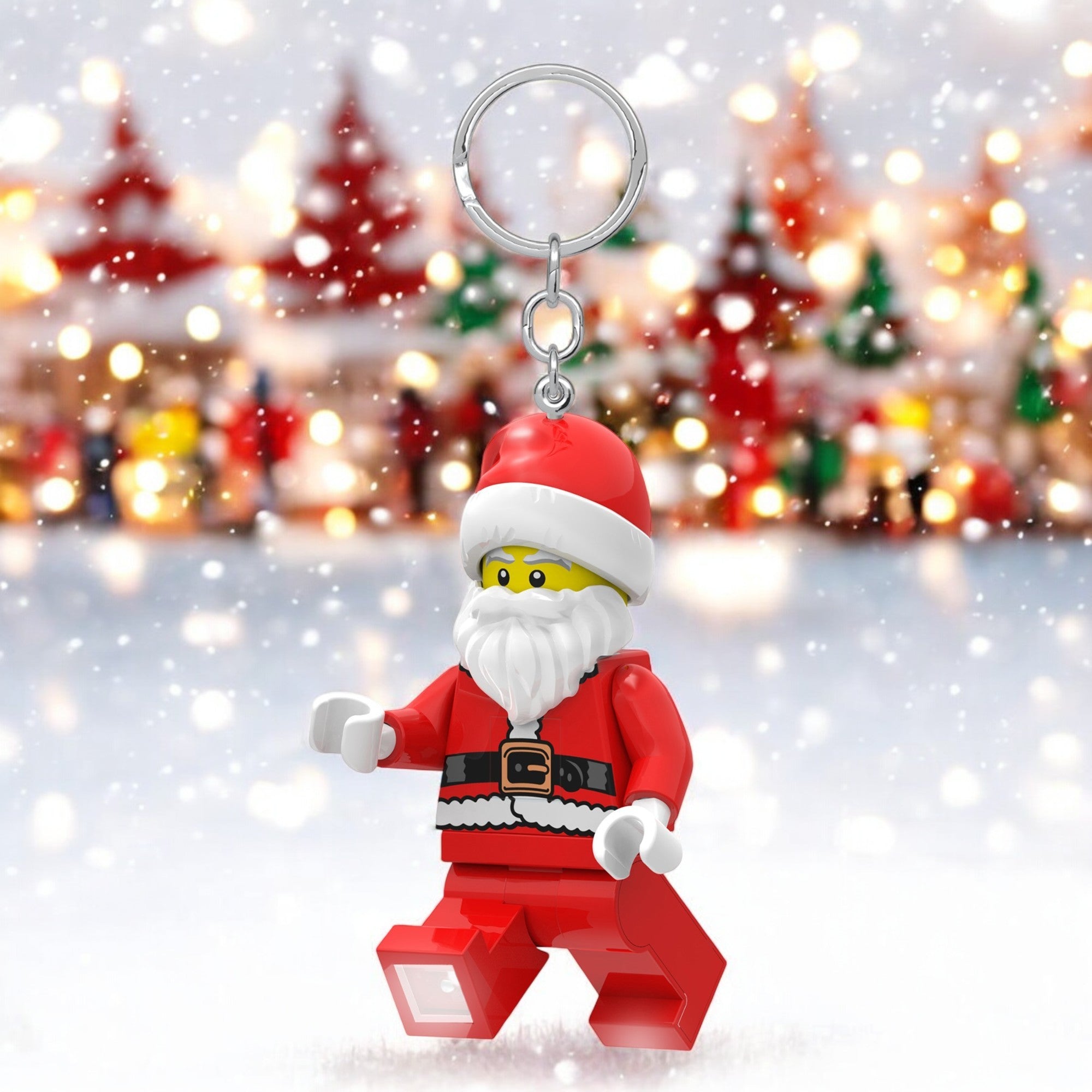 LEGO Minifigures Keychain Light Santa