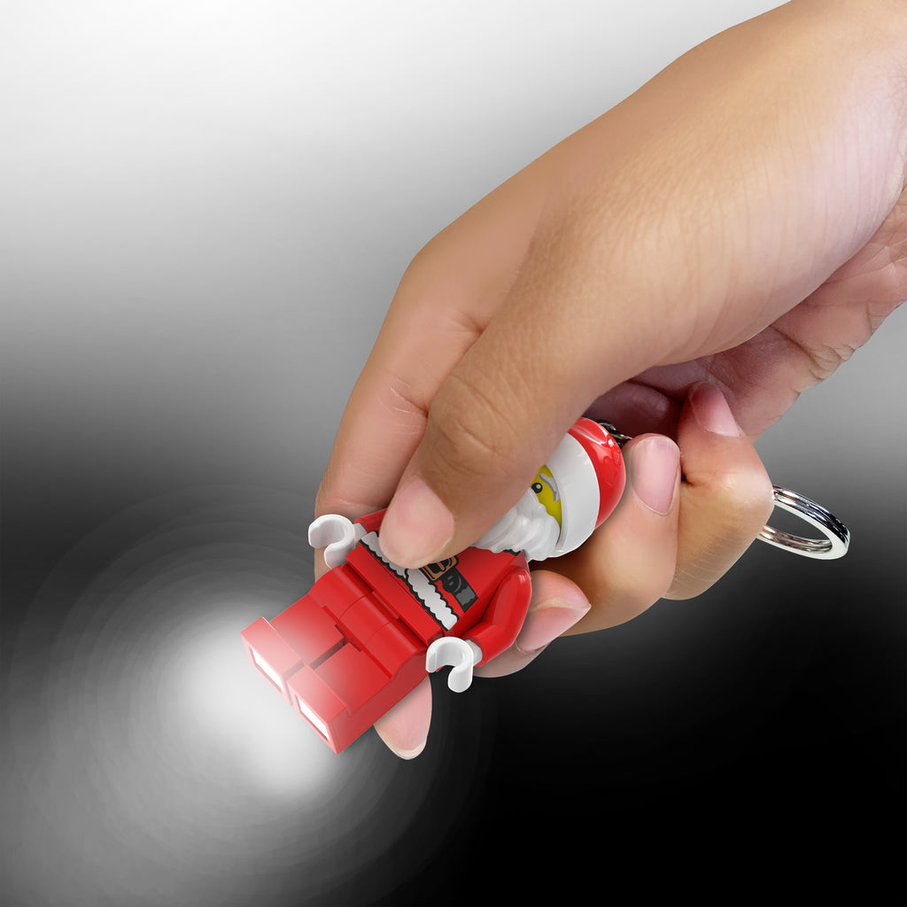 LEGO Minifigures Keychain Light Santa