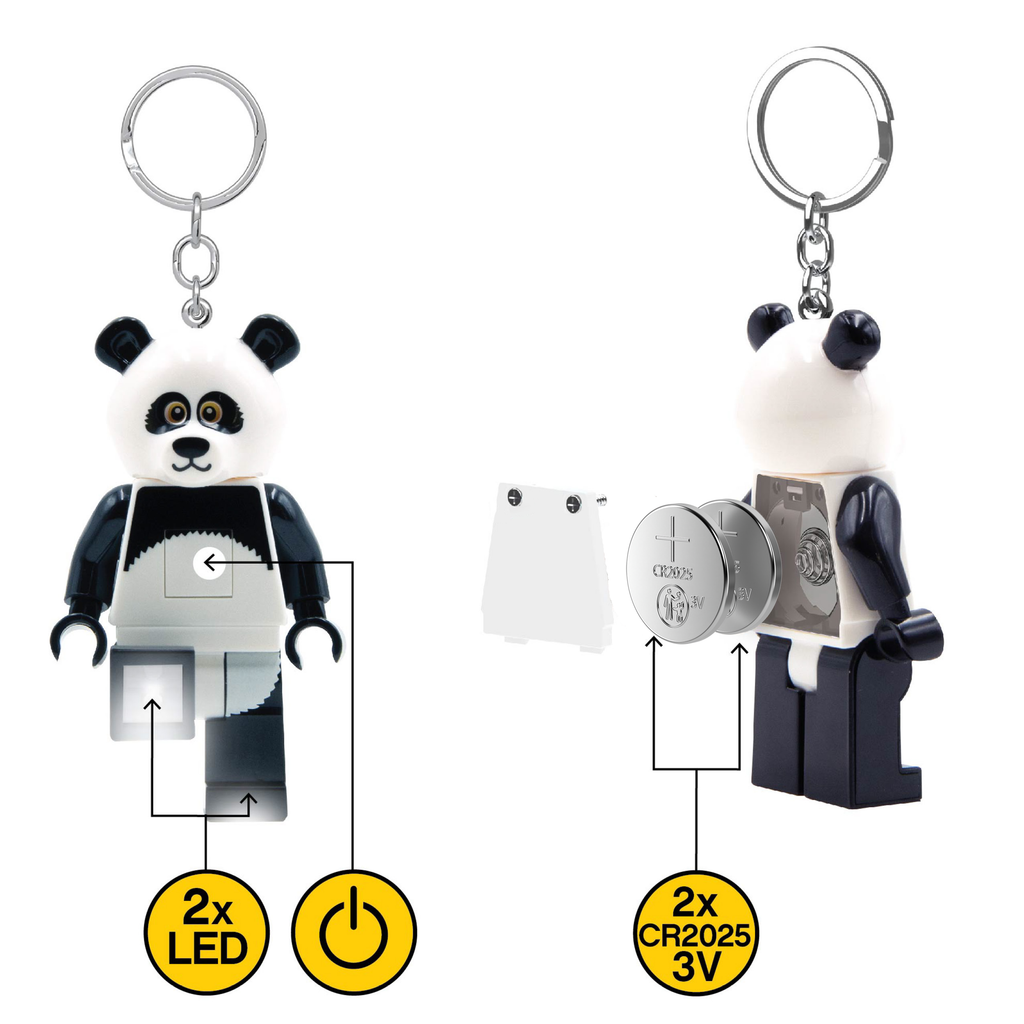 LEGO Minifigures  Keychain Light  Panda Guy