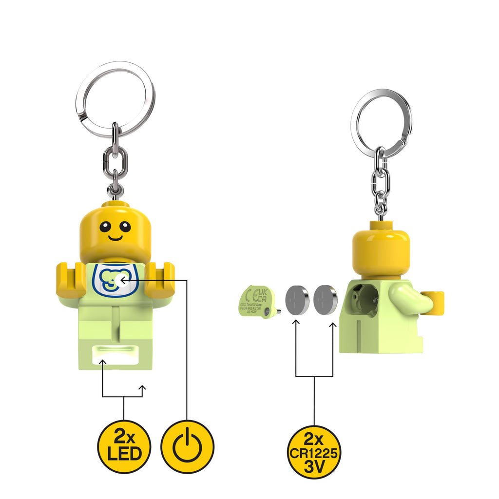 LEGO Minifigure Keychain light -Baby