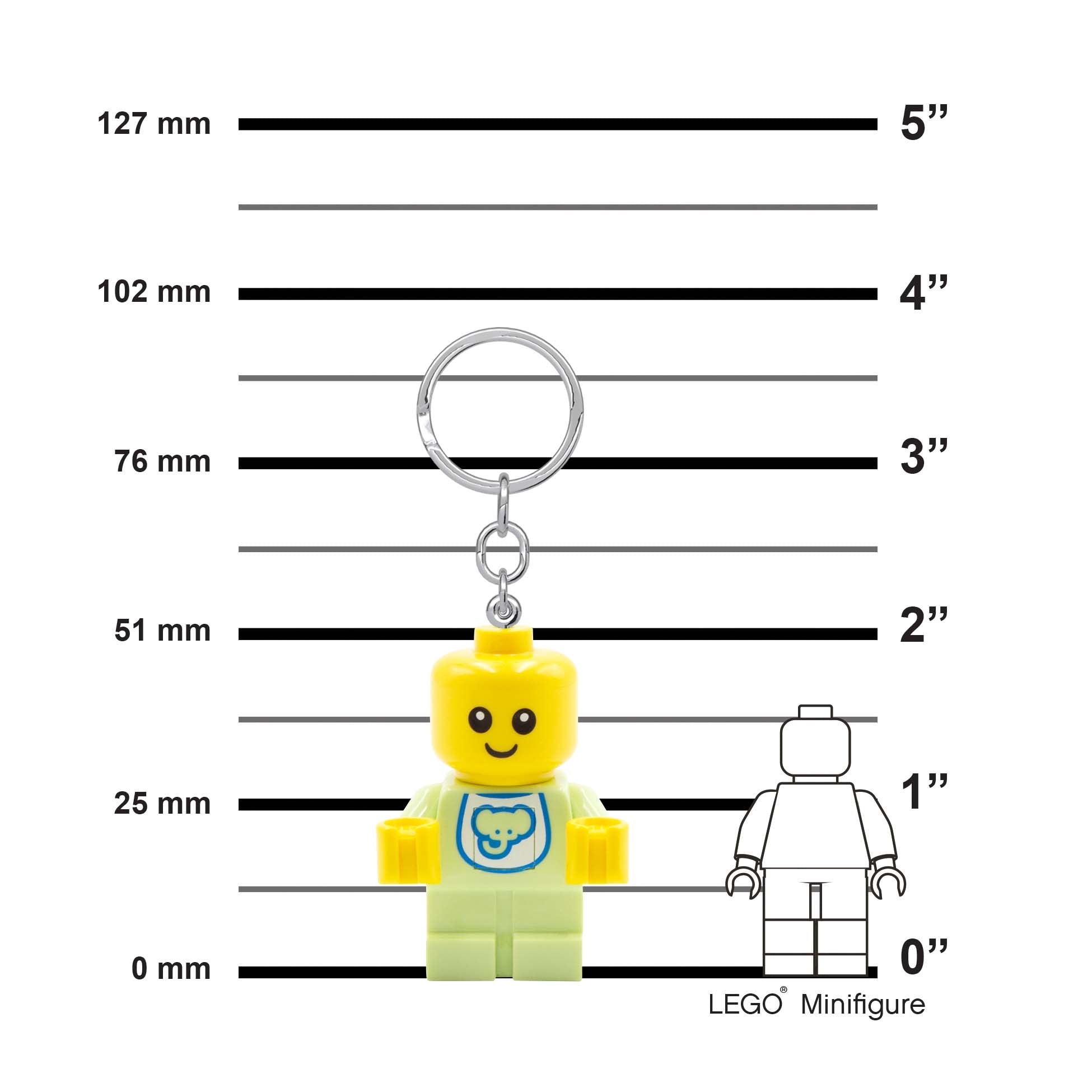 LEGO Minifigure Keychain light -Baby