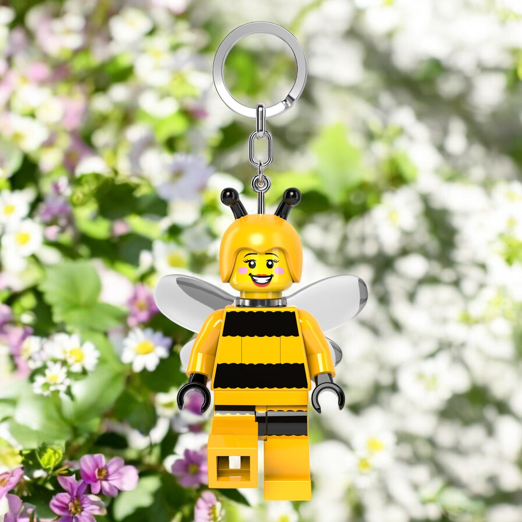 Lego Minifigures Keychain Light Bumblebee Girl