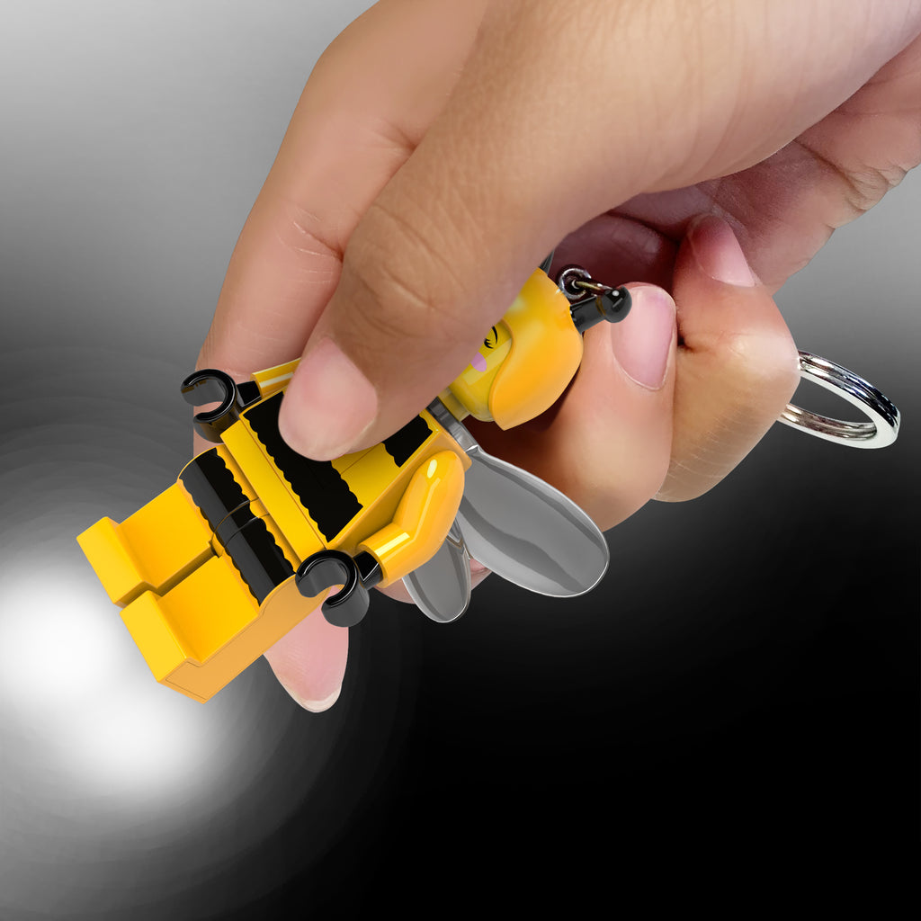 Lego Minifigures Keychain Light Bumblebee Girl
