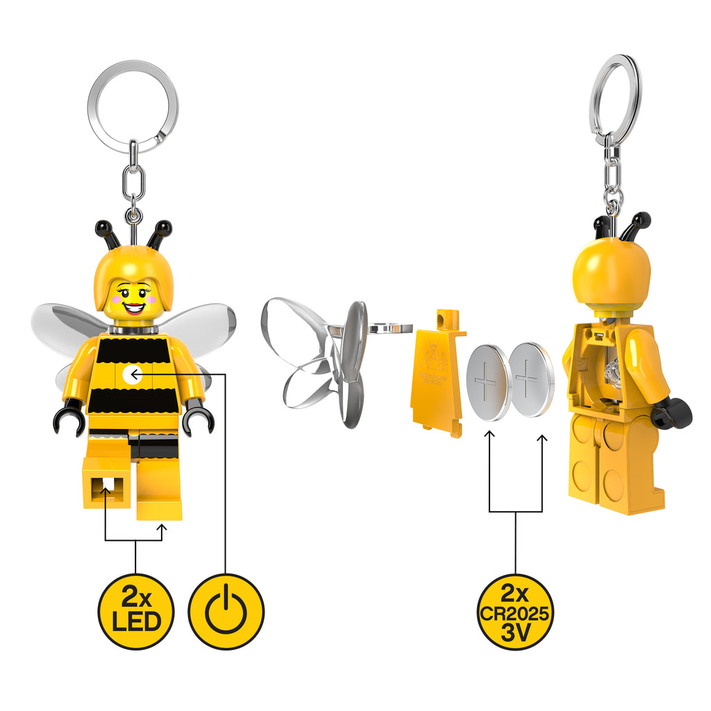 Lego Minifigures Keychain Light Bumblebee Girl