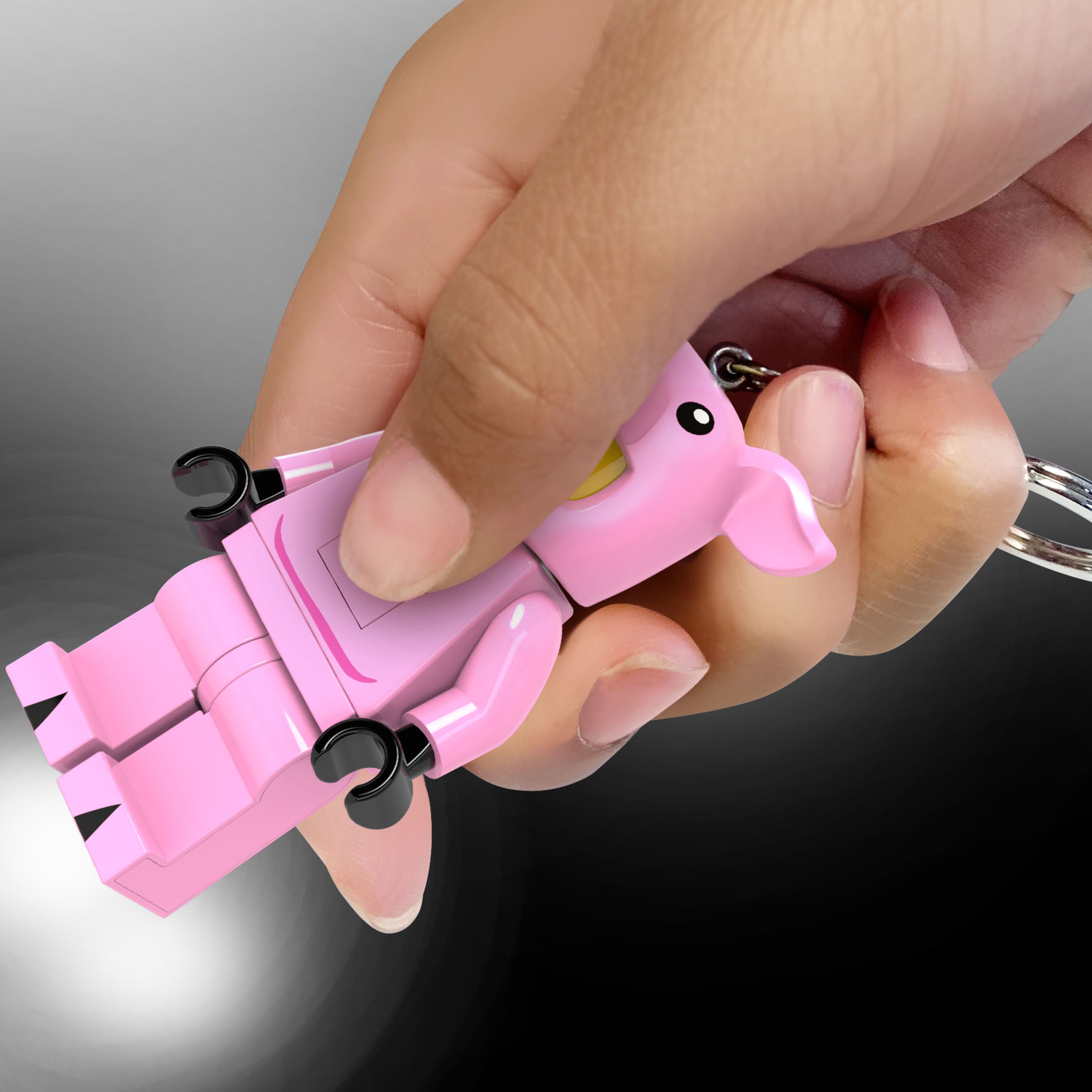 Lego Minifigures Keychain Light Piggy Girl
