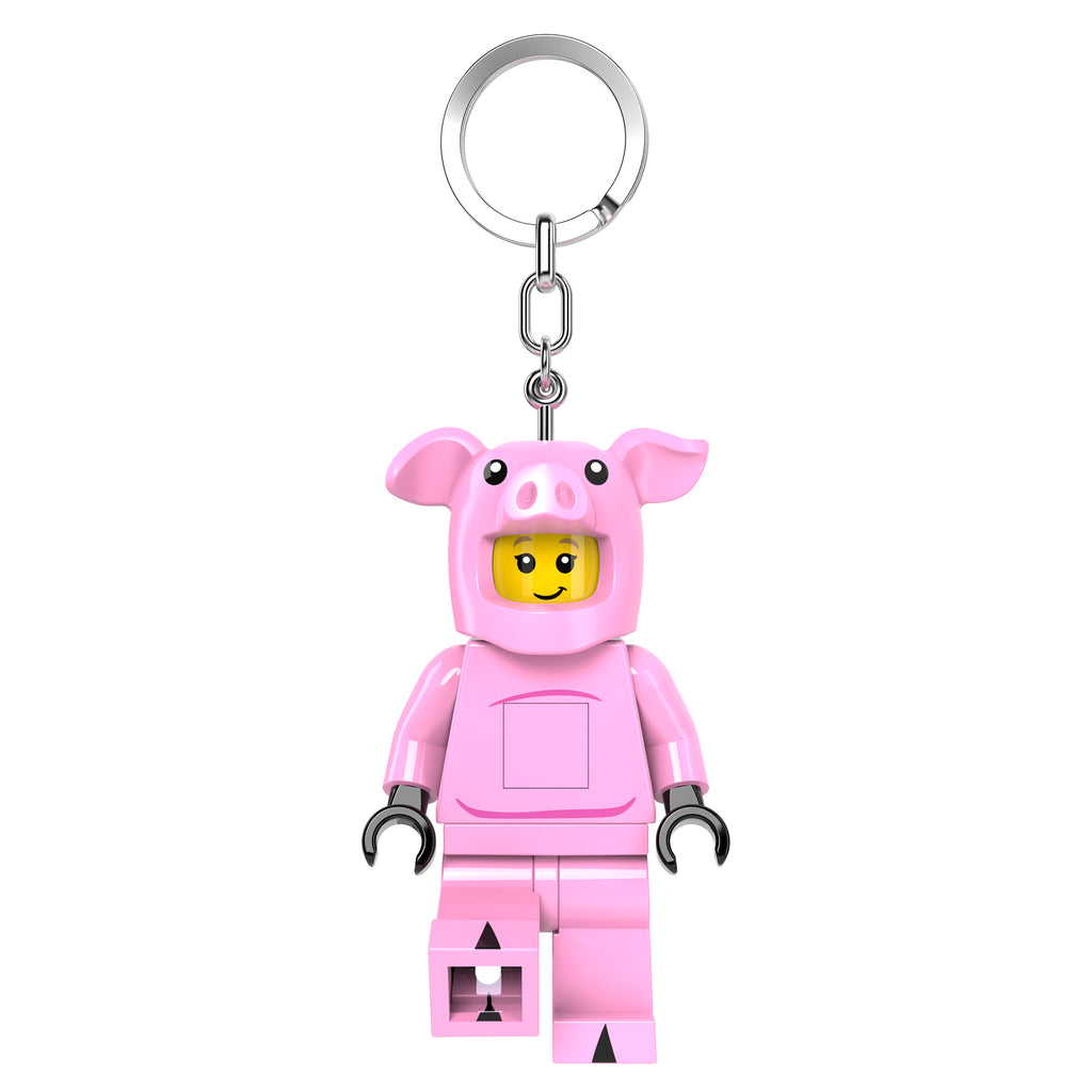 Lego Minifigures Keychain Light Piggy Girl