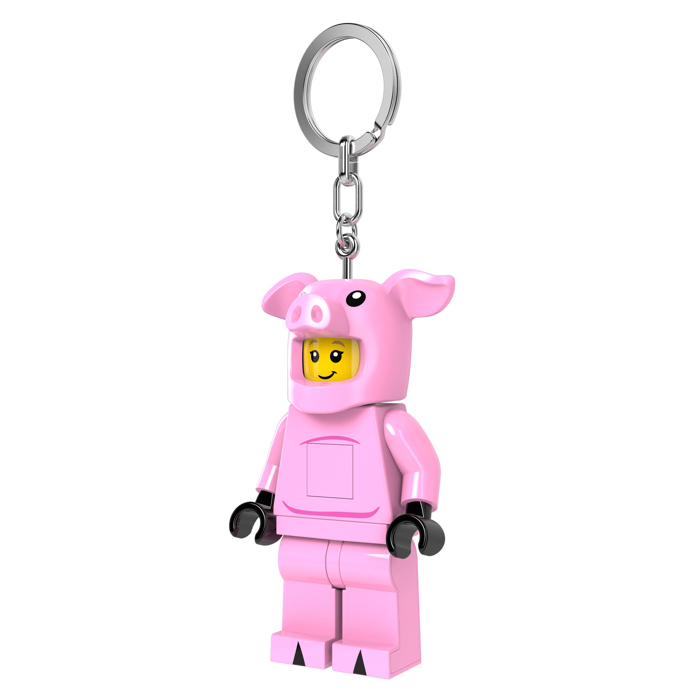 Lego Minifigures Keychain Light Piggy Girl