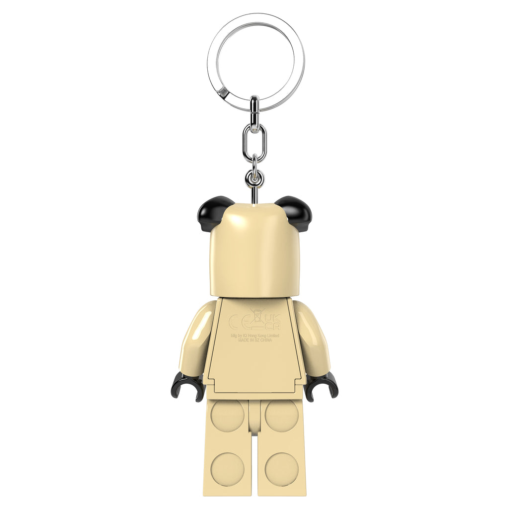 Lego Minifigures Keychain Light Pug