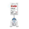 LEGO STAR WARS R2-D2 KEYCHAIN LIGHT ON HANG TAG