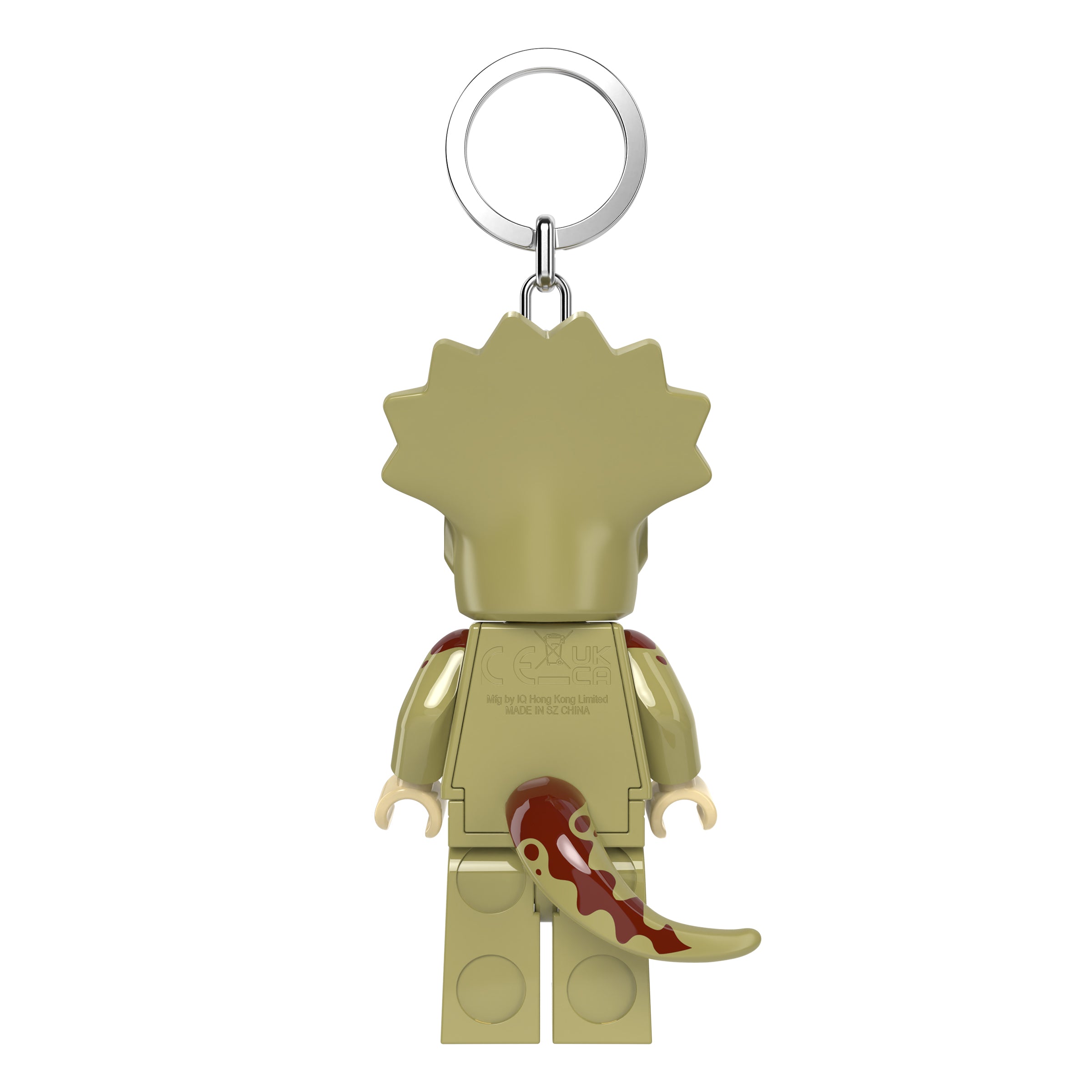 LEGO® Minifigures™ Keychain Light Triceratops Costume Fan