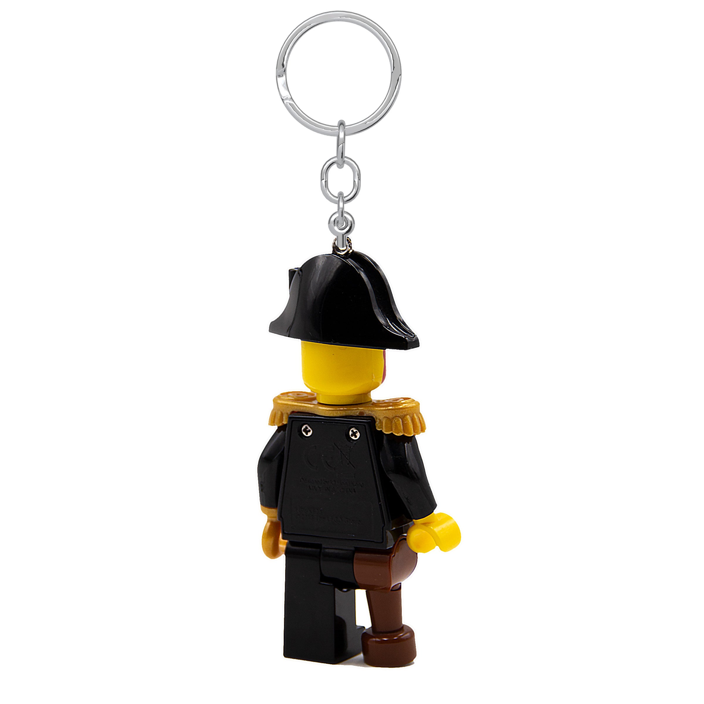 LEGO CLASSIC CAPTAIN BRICKBEARD KEYCHAIN LIGHT ON HANG TAG