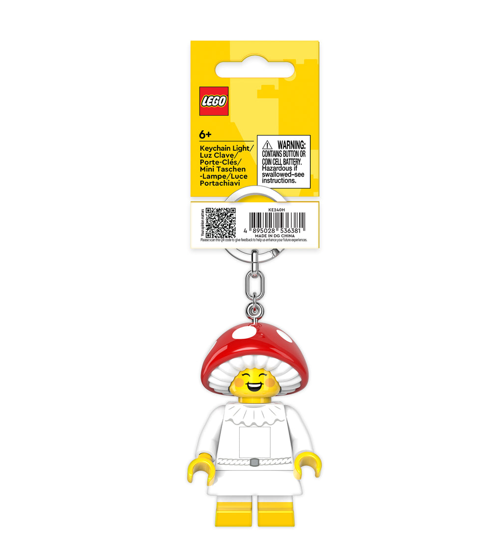 LEGO Minifigures Keychain Light Mushroom Sprite