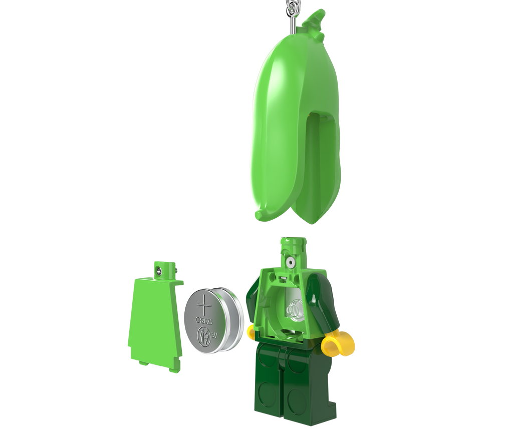 LEGO Minifigures Keychain Light Peapod Costume Girl