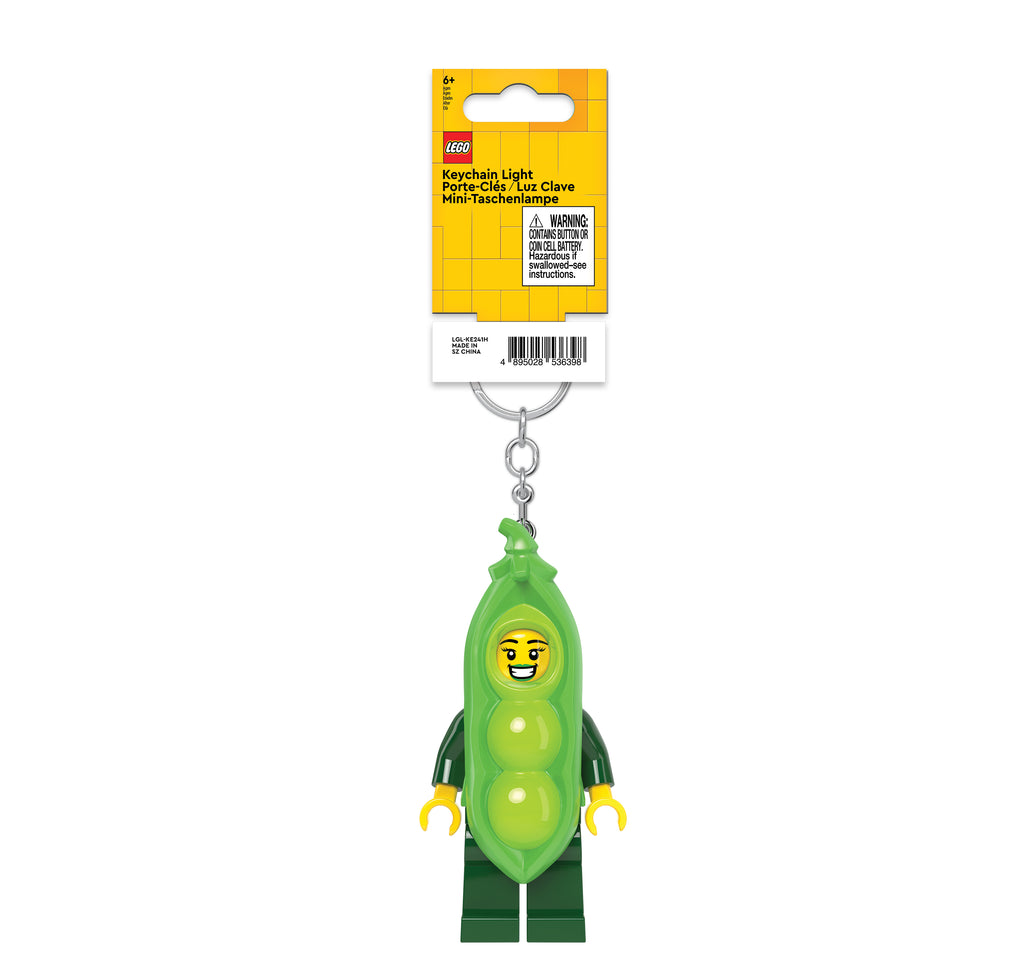 LEGO Minifigures Keychain Light Peapod Costume Girl