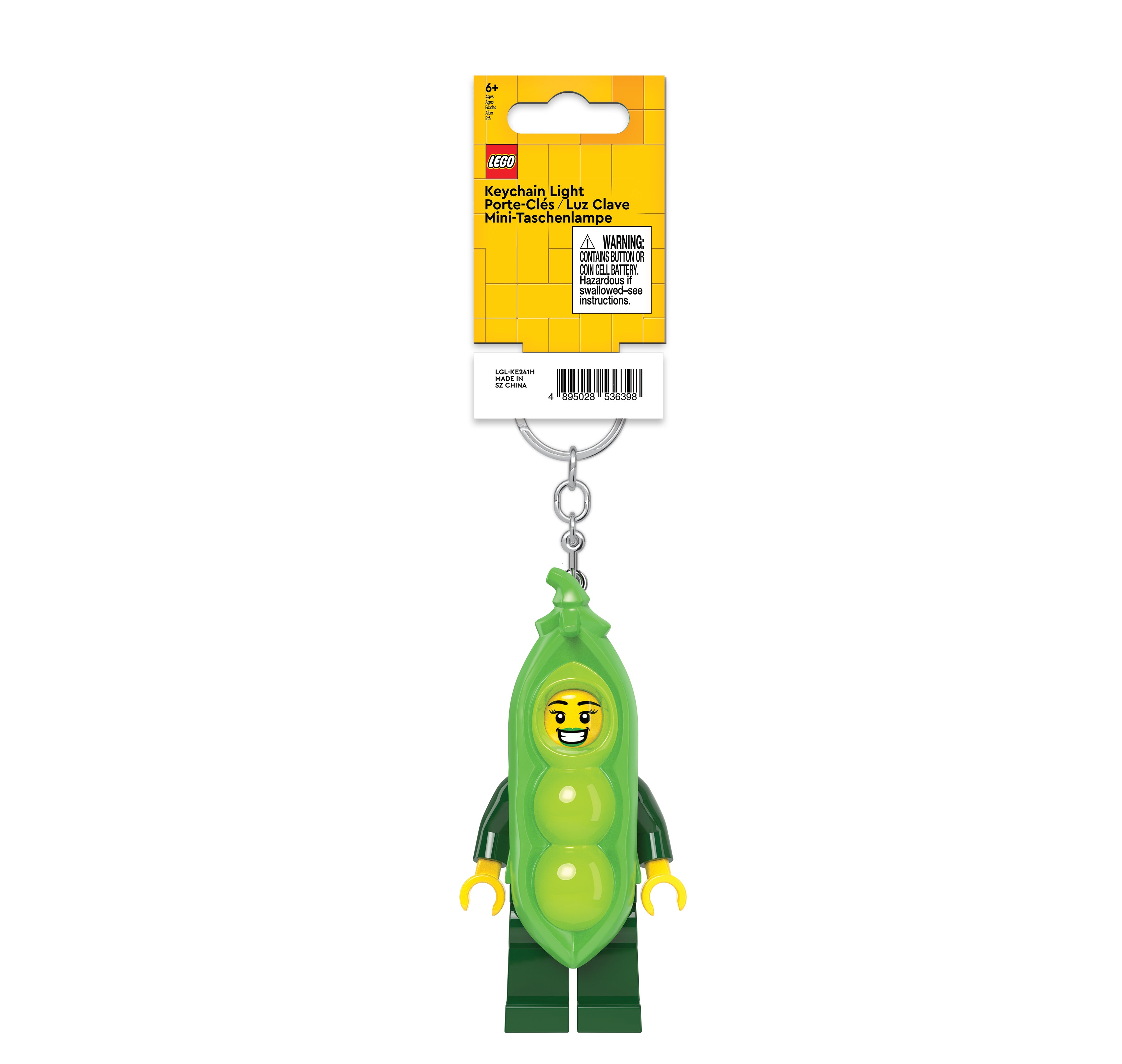 LEGO Minifigures Keychain Light Peapod Costume Girl