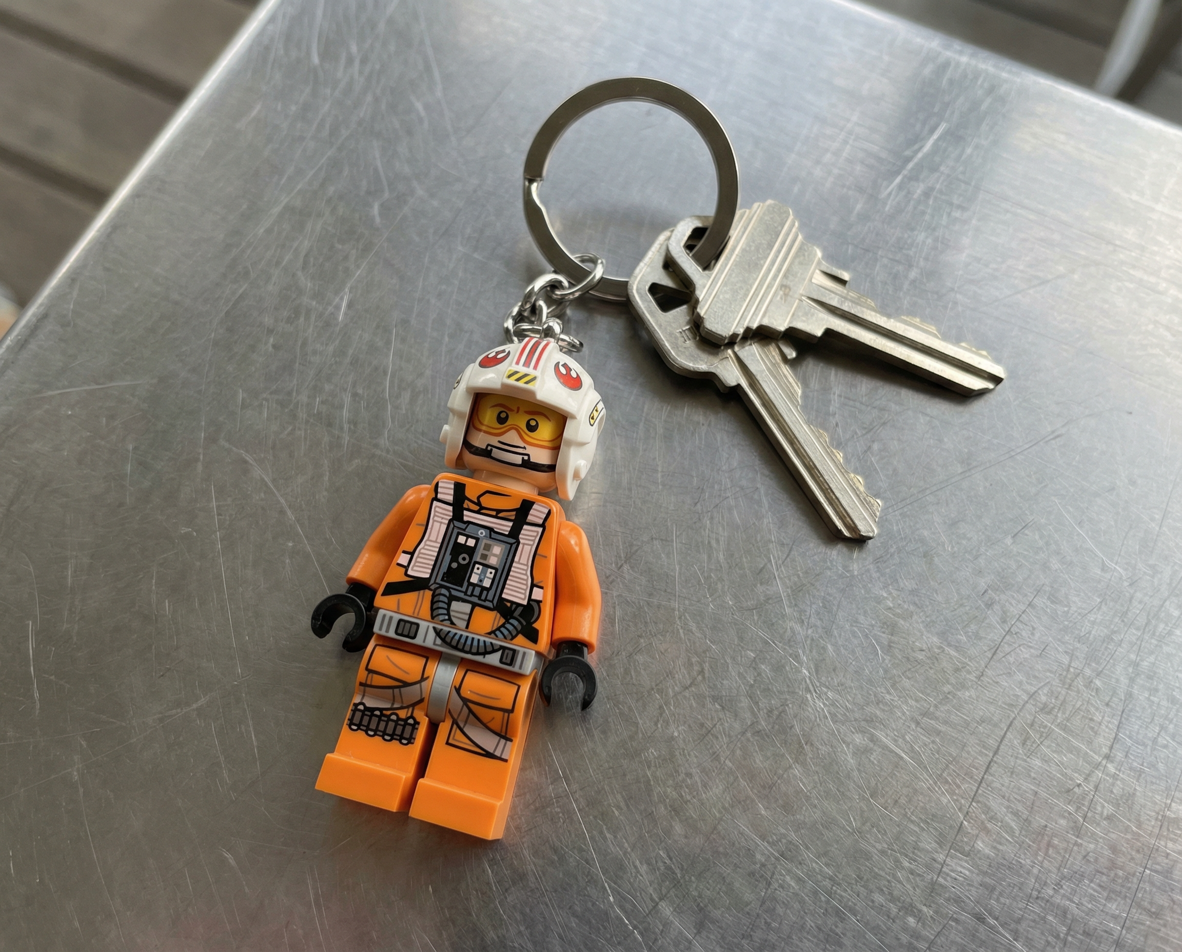 LEGO Star Wars Keychain Light Luke Skywalker Pilot