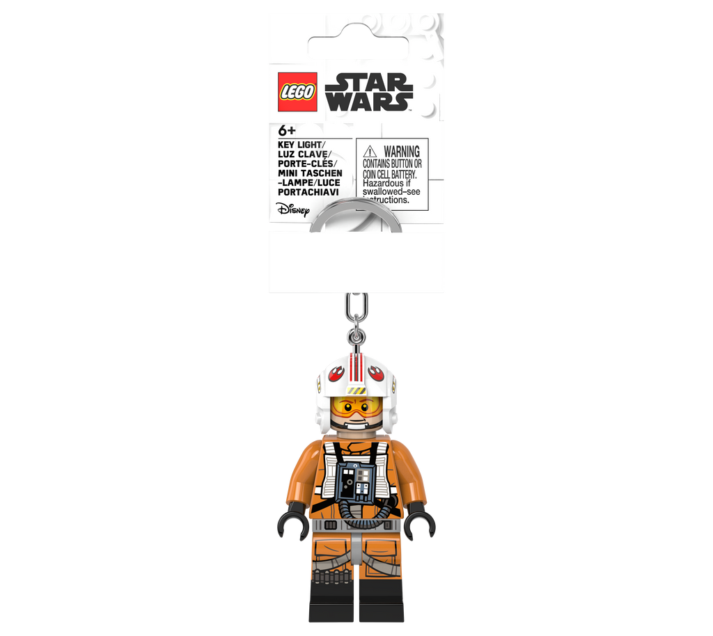 LEGO Star Wars Keychain Light Luke Skywalker Pilot