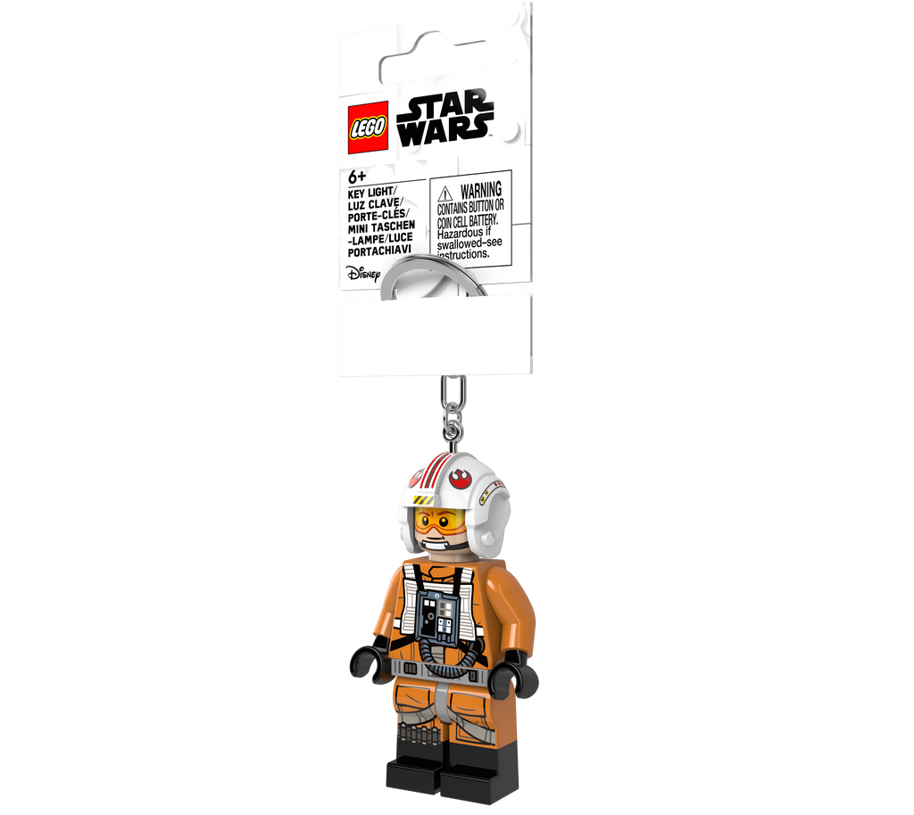 LEGO Star Wars Keychain Light Luke Skywalker Pilot
