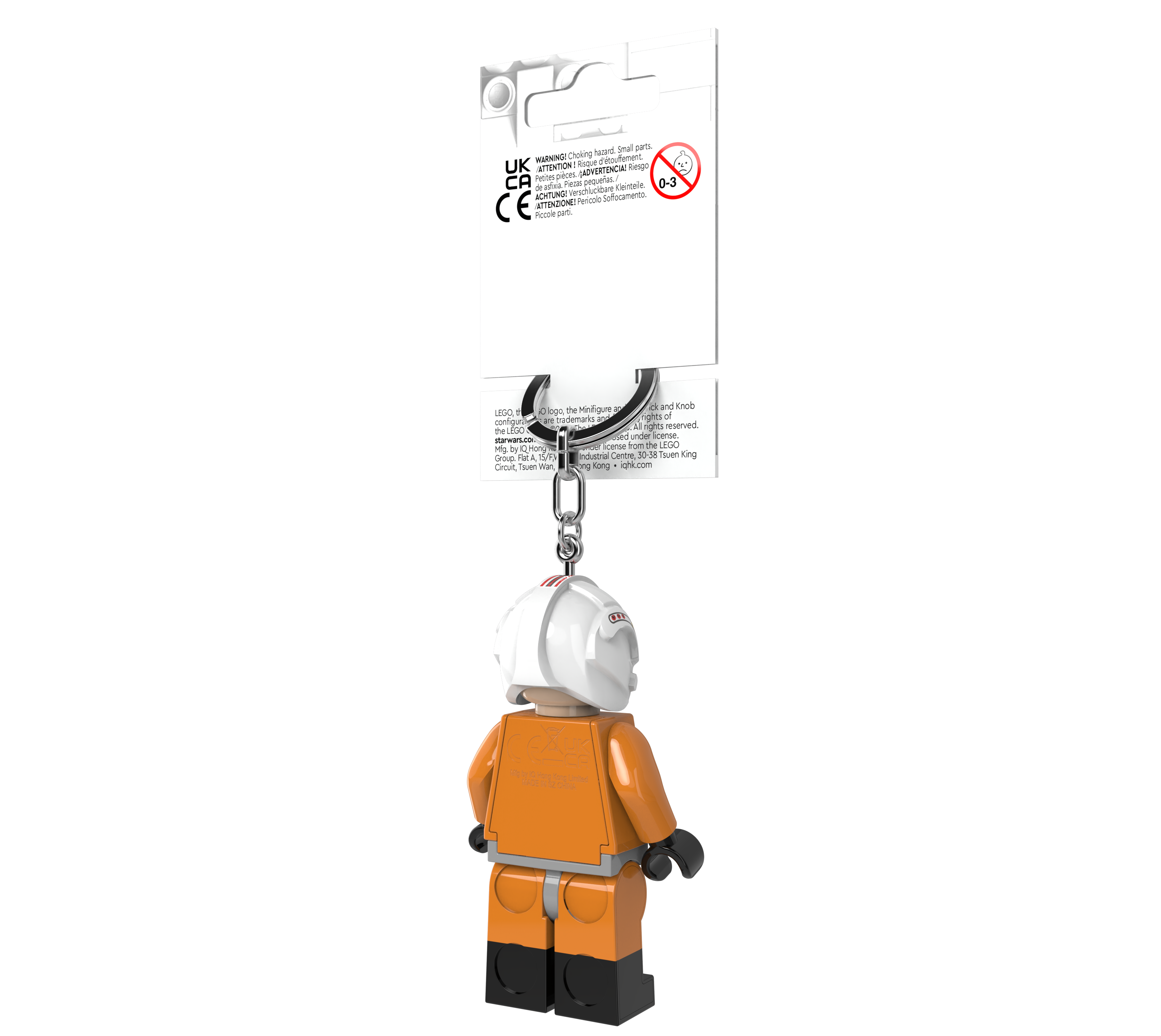 LEGO Star Wars Keychain Light Luke Skywalker Pilot