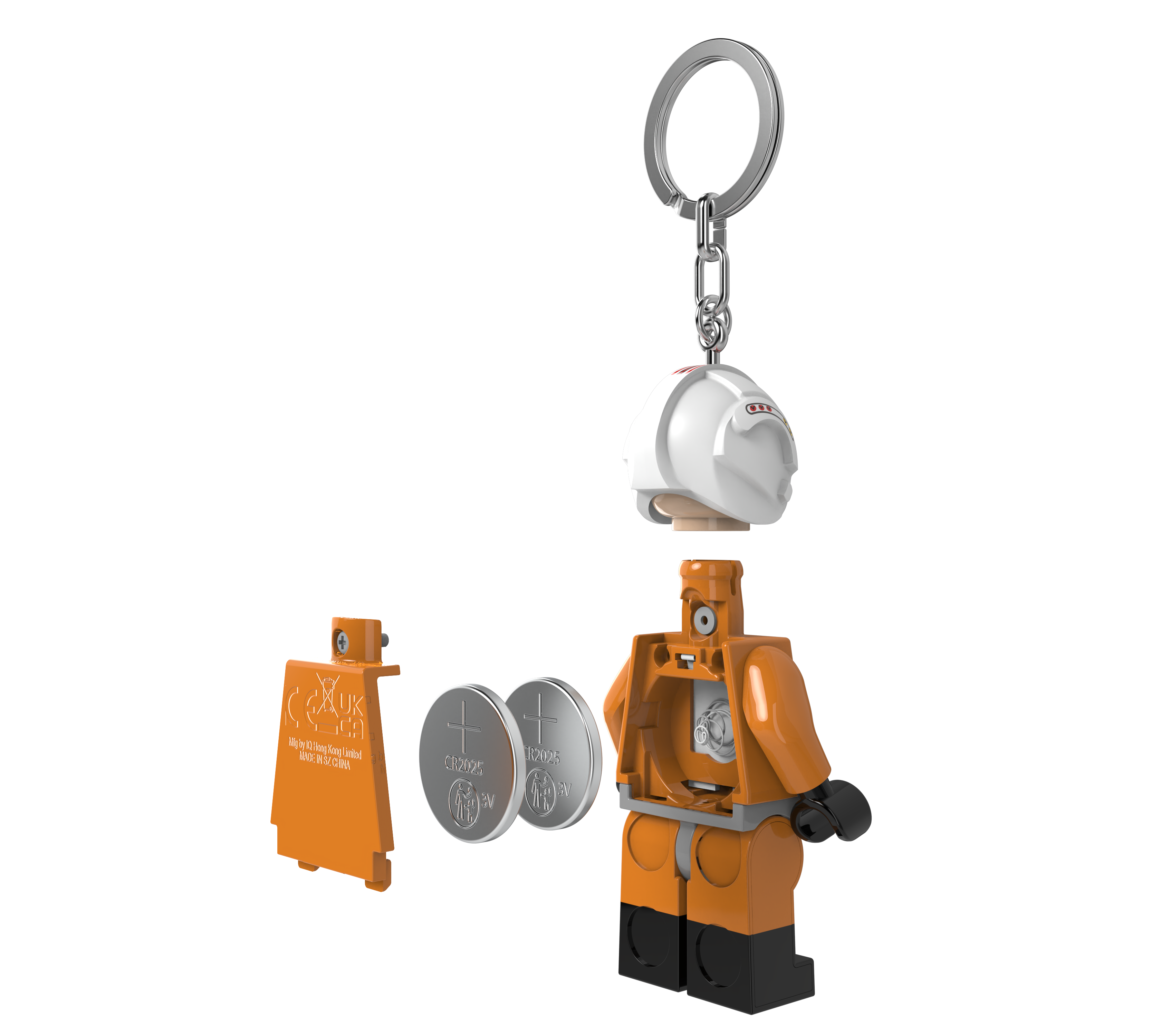 LEGO Star Wars Keychain Light Luke Skywalker Pilot